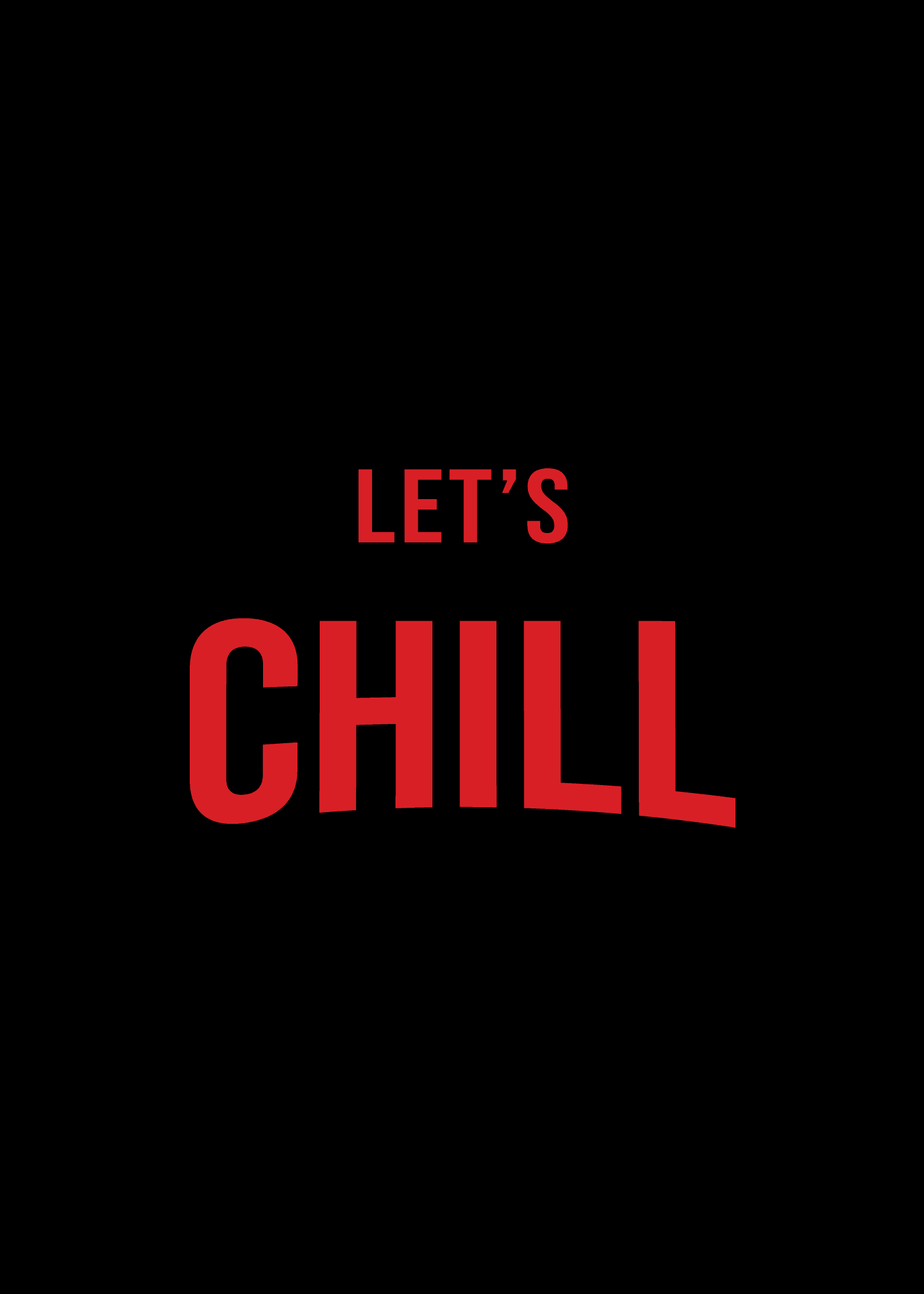 Let's Chill Card