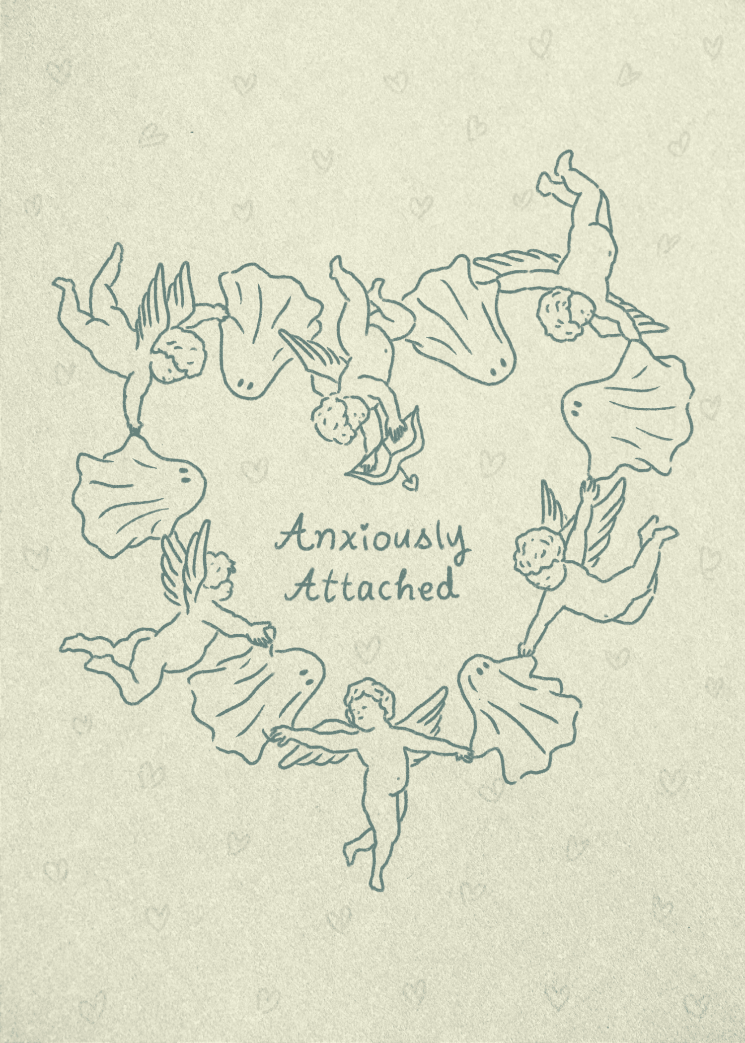 Anxiously Attached Angel Card