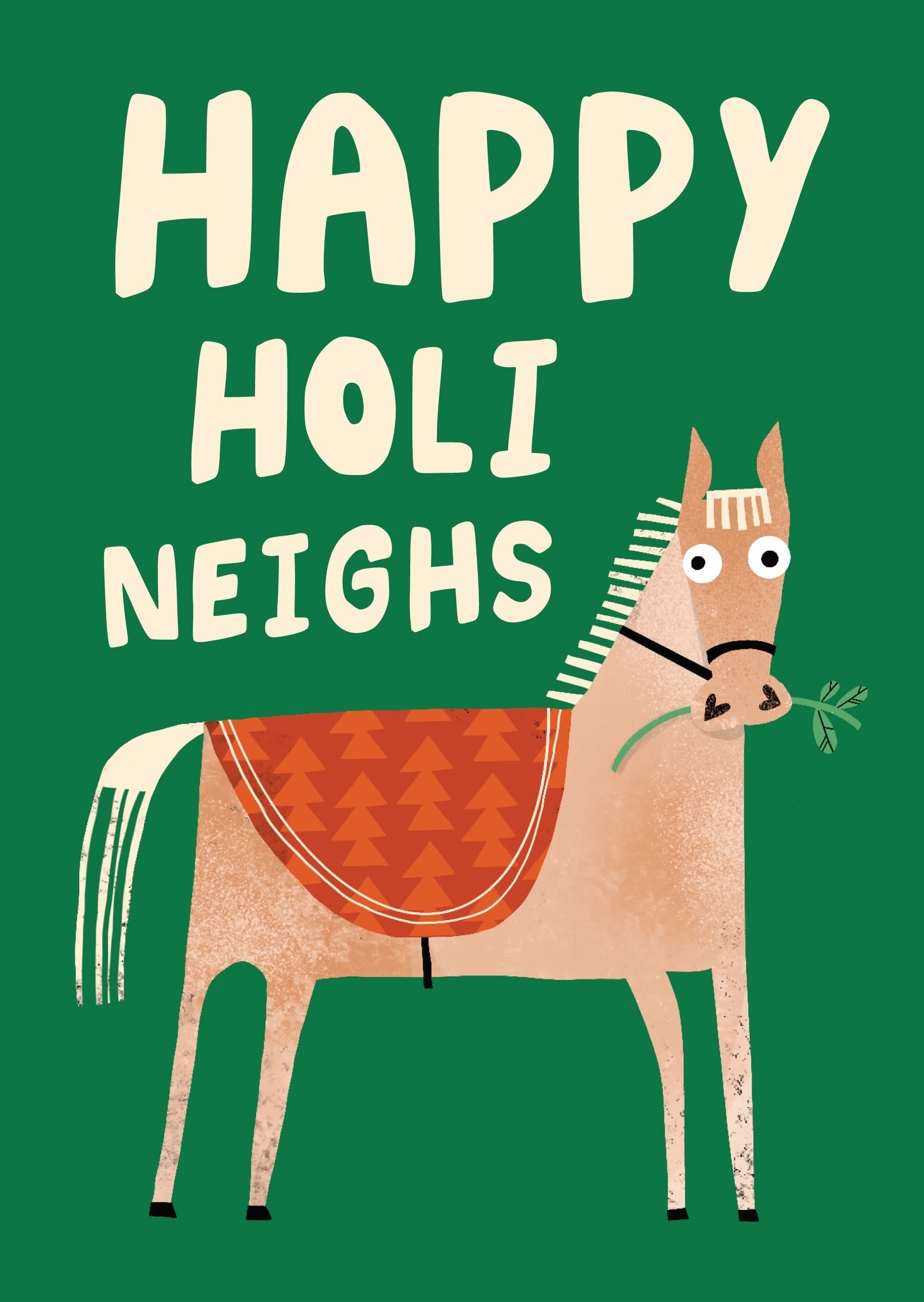 Happy Holi-Neighs