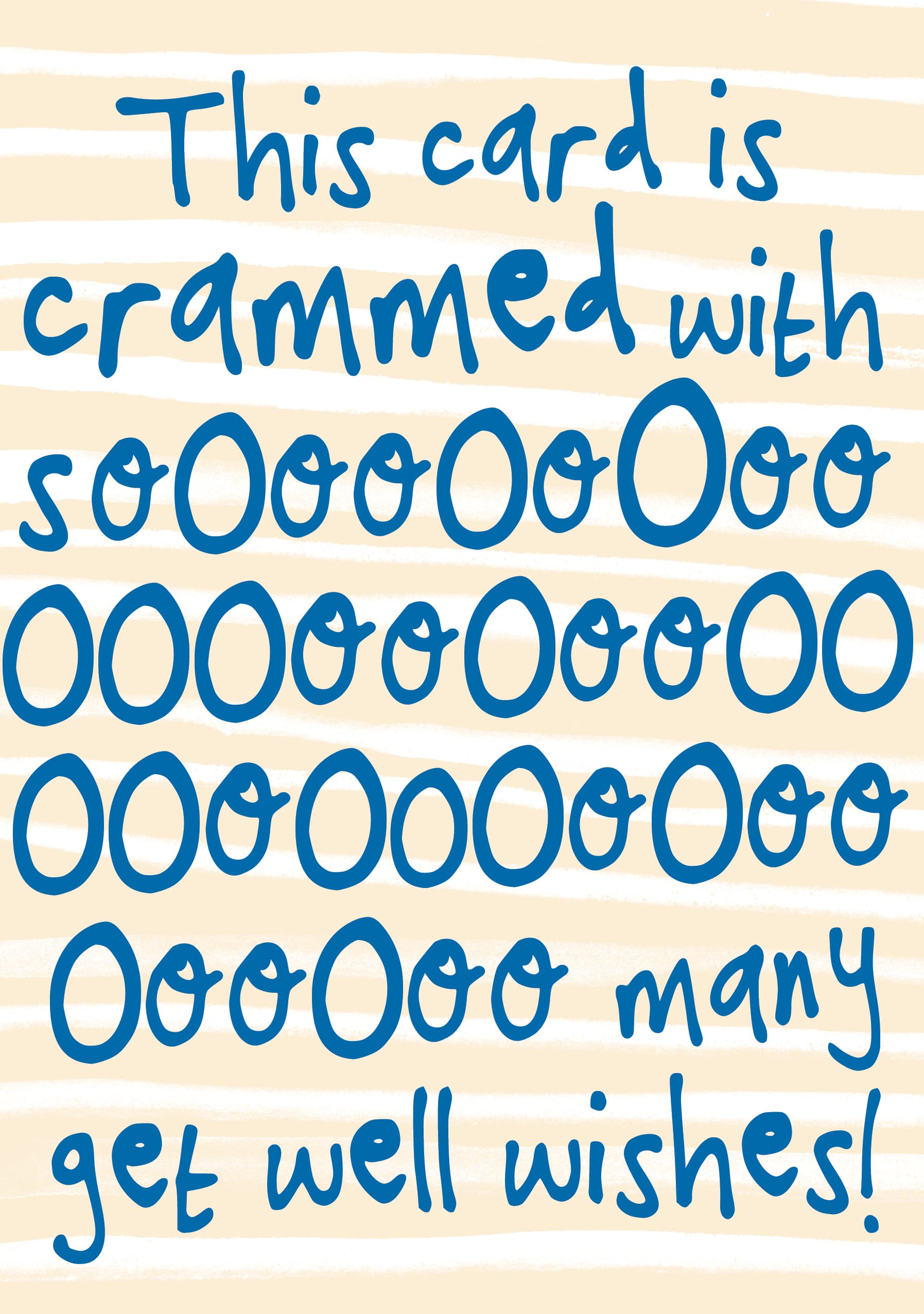 So Many Get Well Wishes