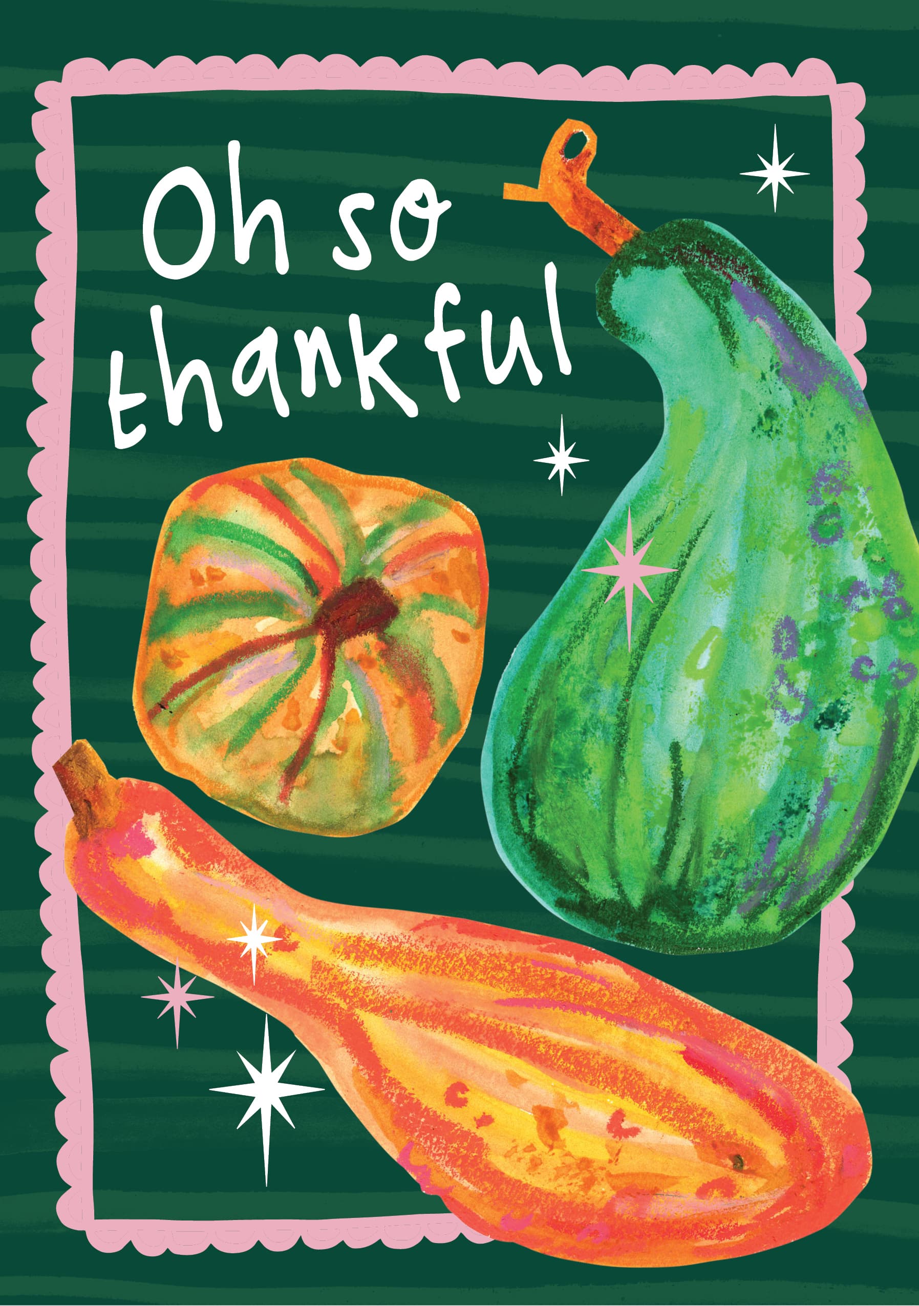 Oh So Thankful Gourds