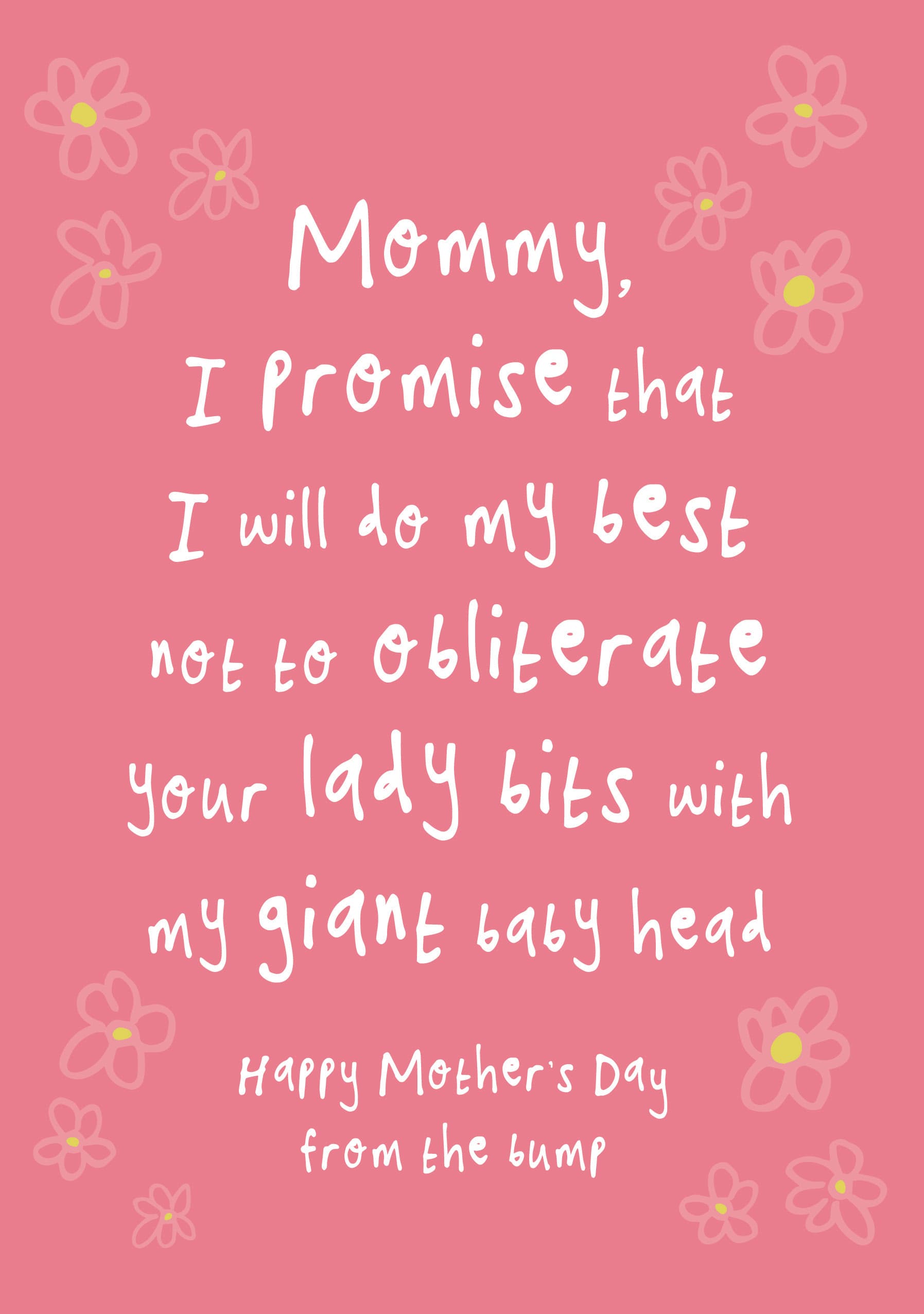 From the Bump Mother's Day Card