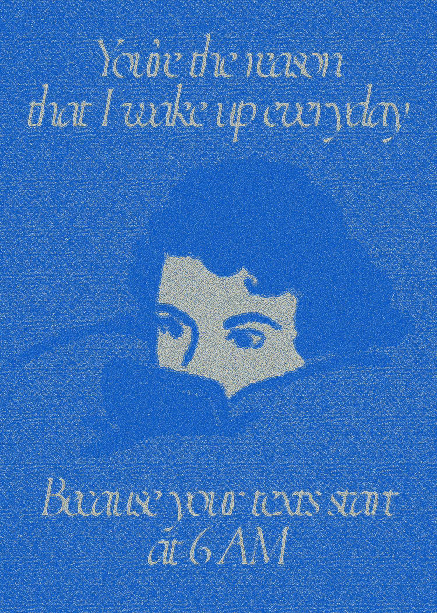 You’re The Reason I Wake Up Early Card