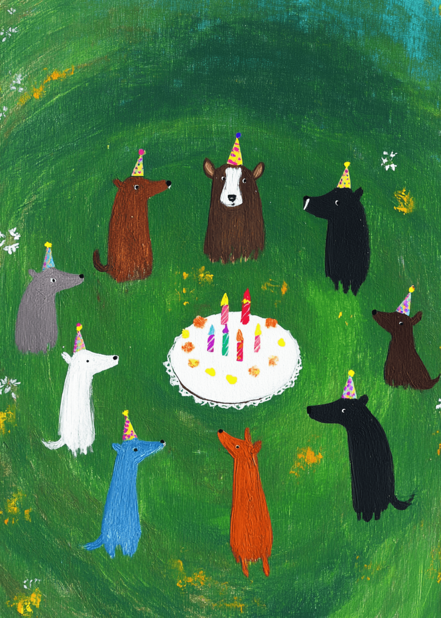 Party Animals Birthday Card