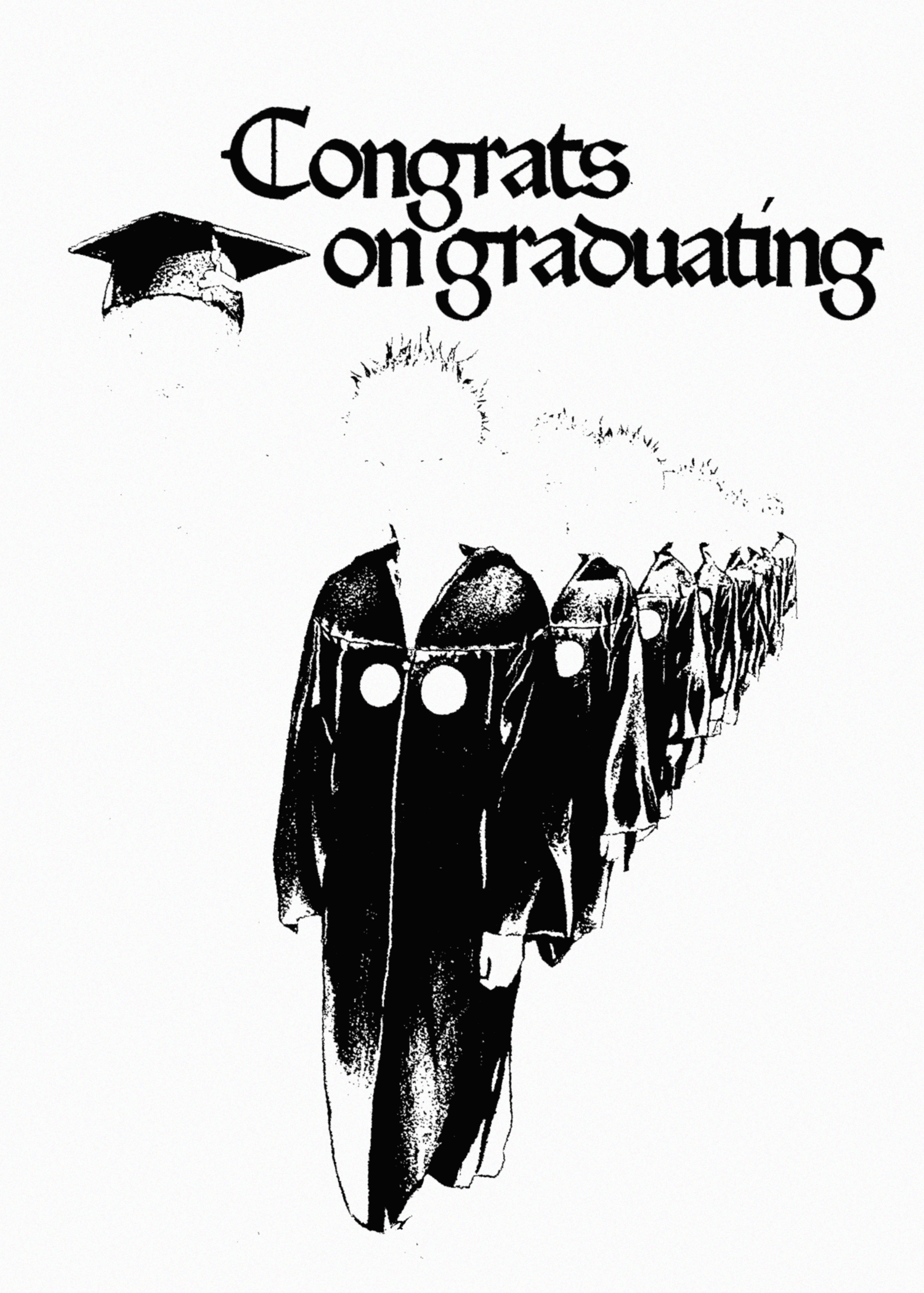 Congrats on Graduating Clone Card