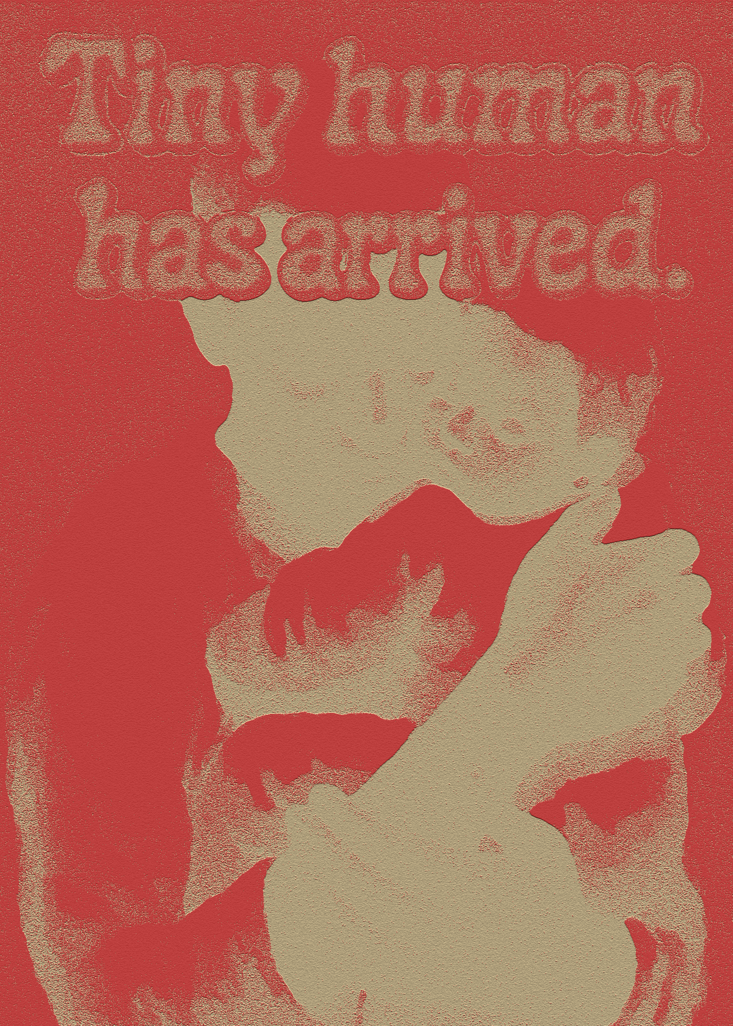 Tiny Human Has Arrived Card