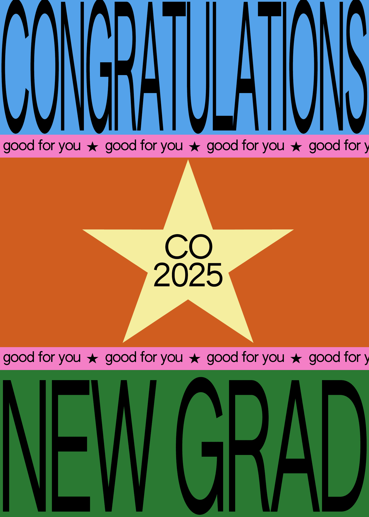 Congrats, New Grad! Class of 2025