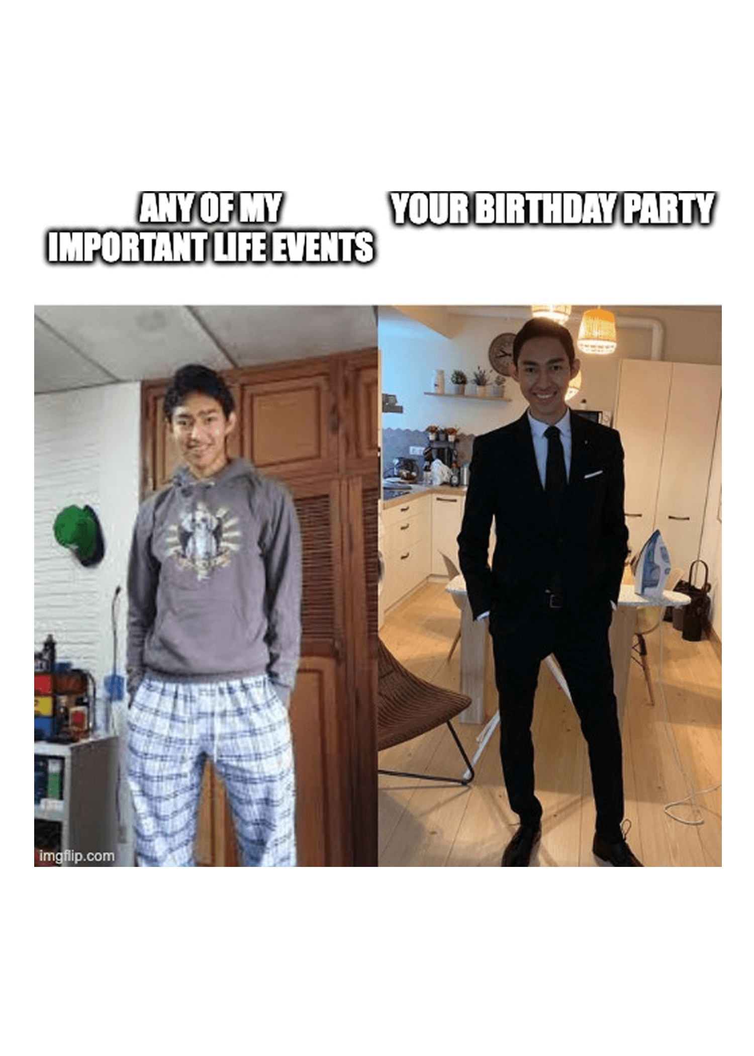 Important Life Events vs Your Birthday Card