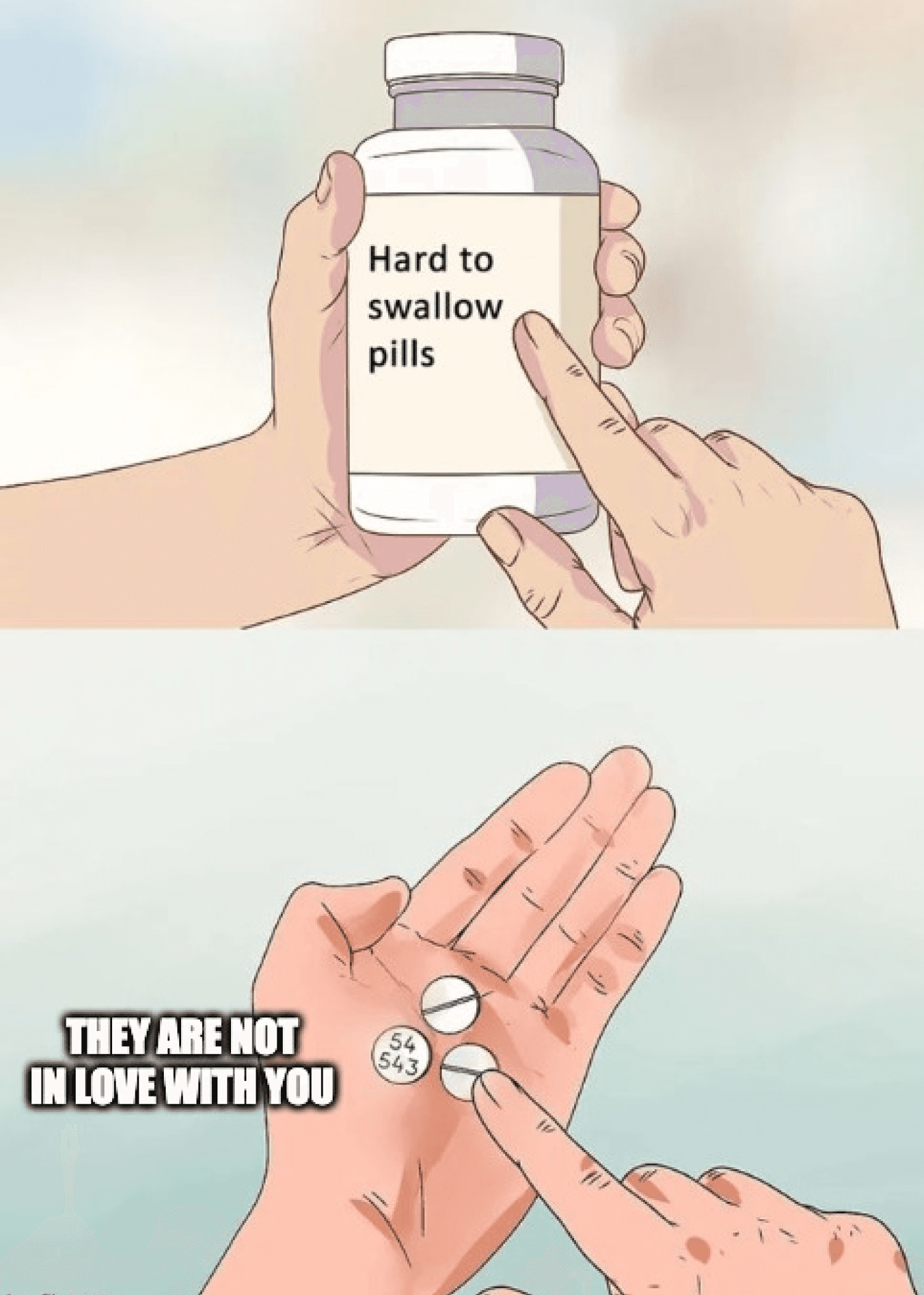 Hard to Swallow Love Truths Card