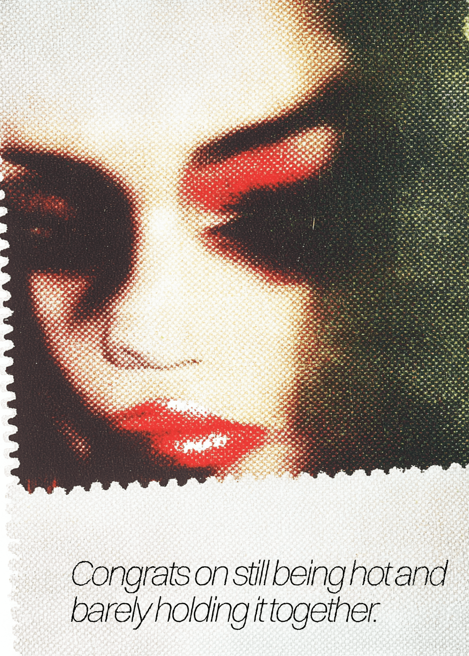 Still Hot Barely Holding It Together Card