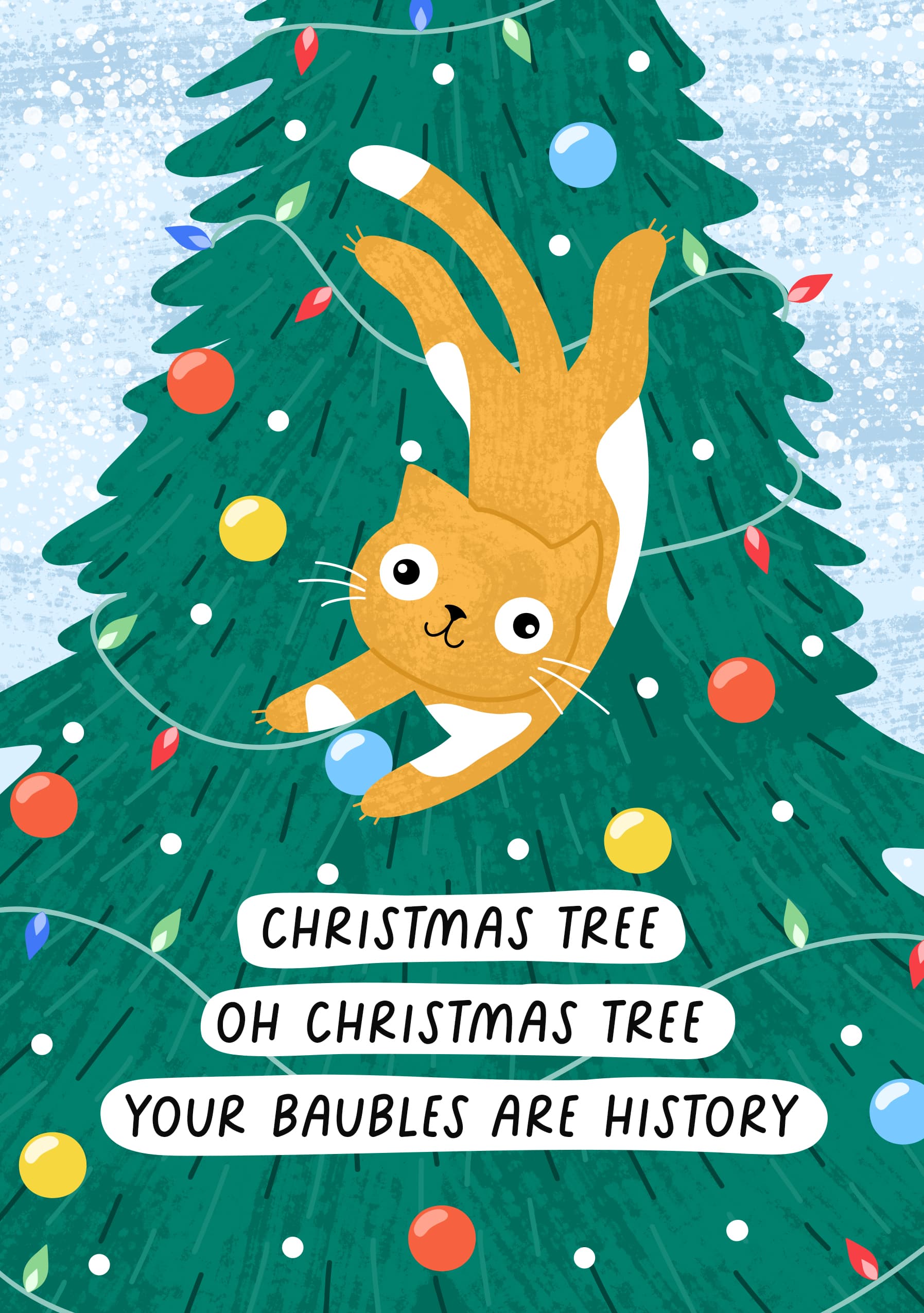 Cat vs. Christmas Tree - Bauble Chaos