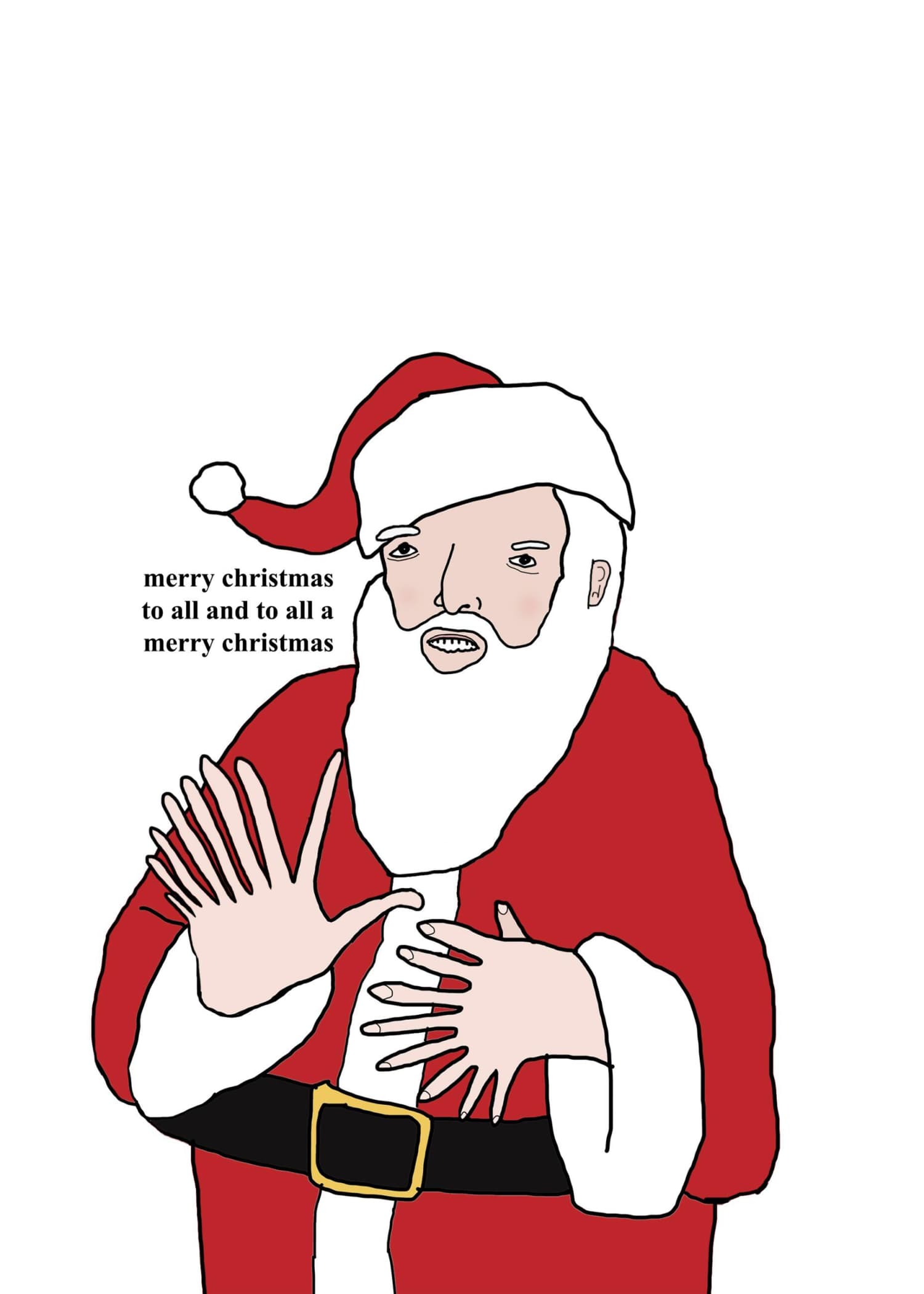 Santa Merry Christmas