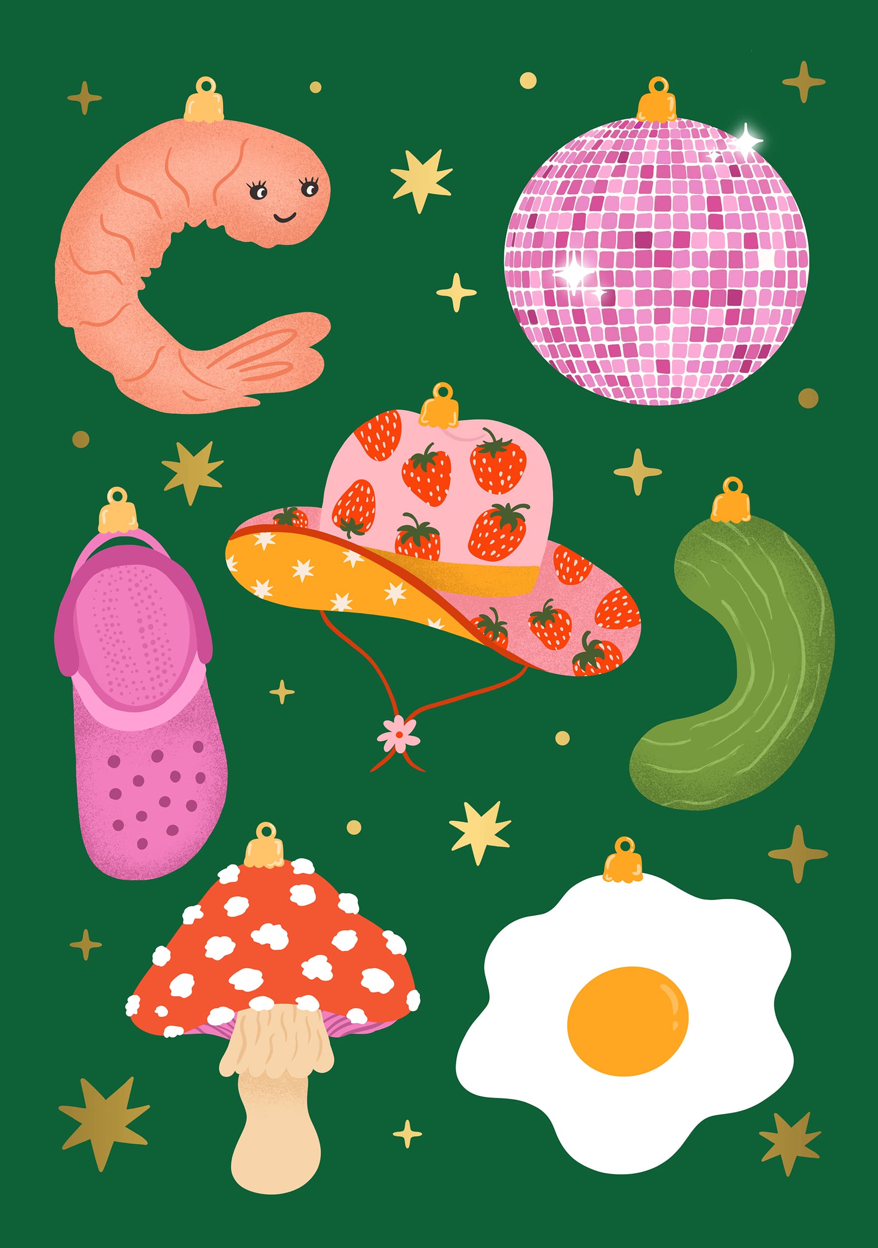 Quirky Christmas Ornaments