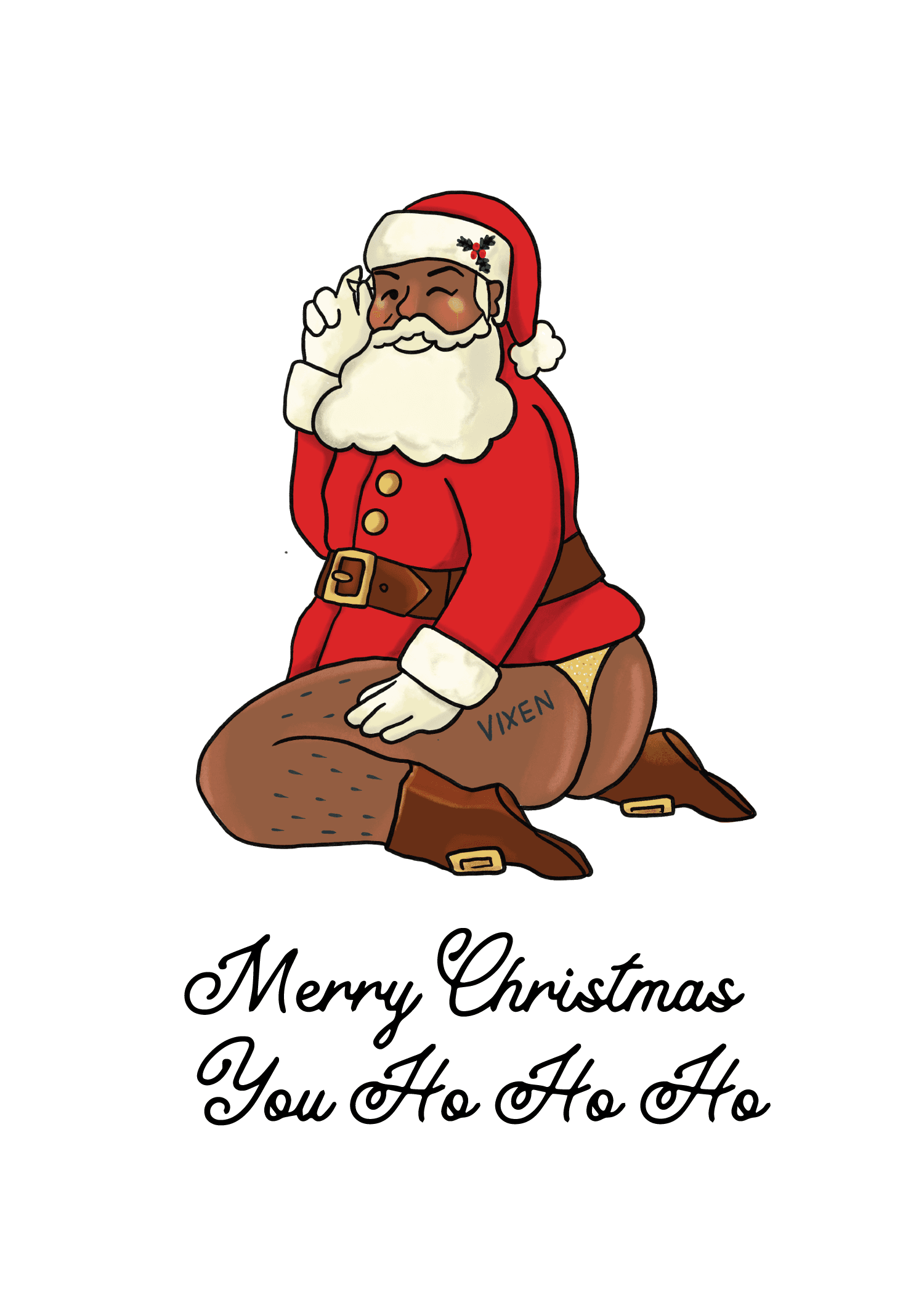 Santa’s Sassy Holiday Greetings