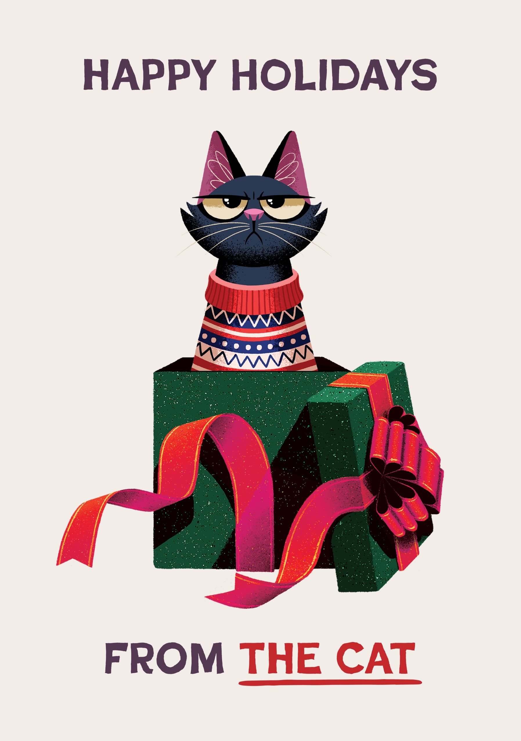 Happy Holidays From the Cat