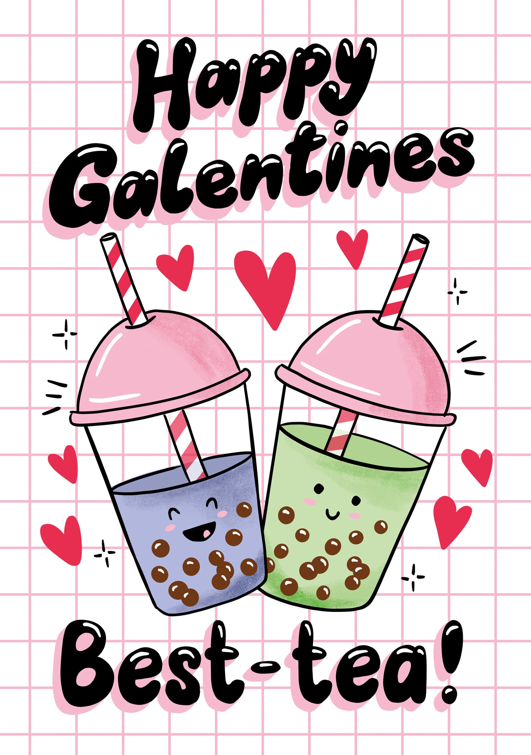 Happy Galentine's Best-Tea