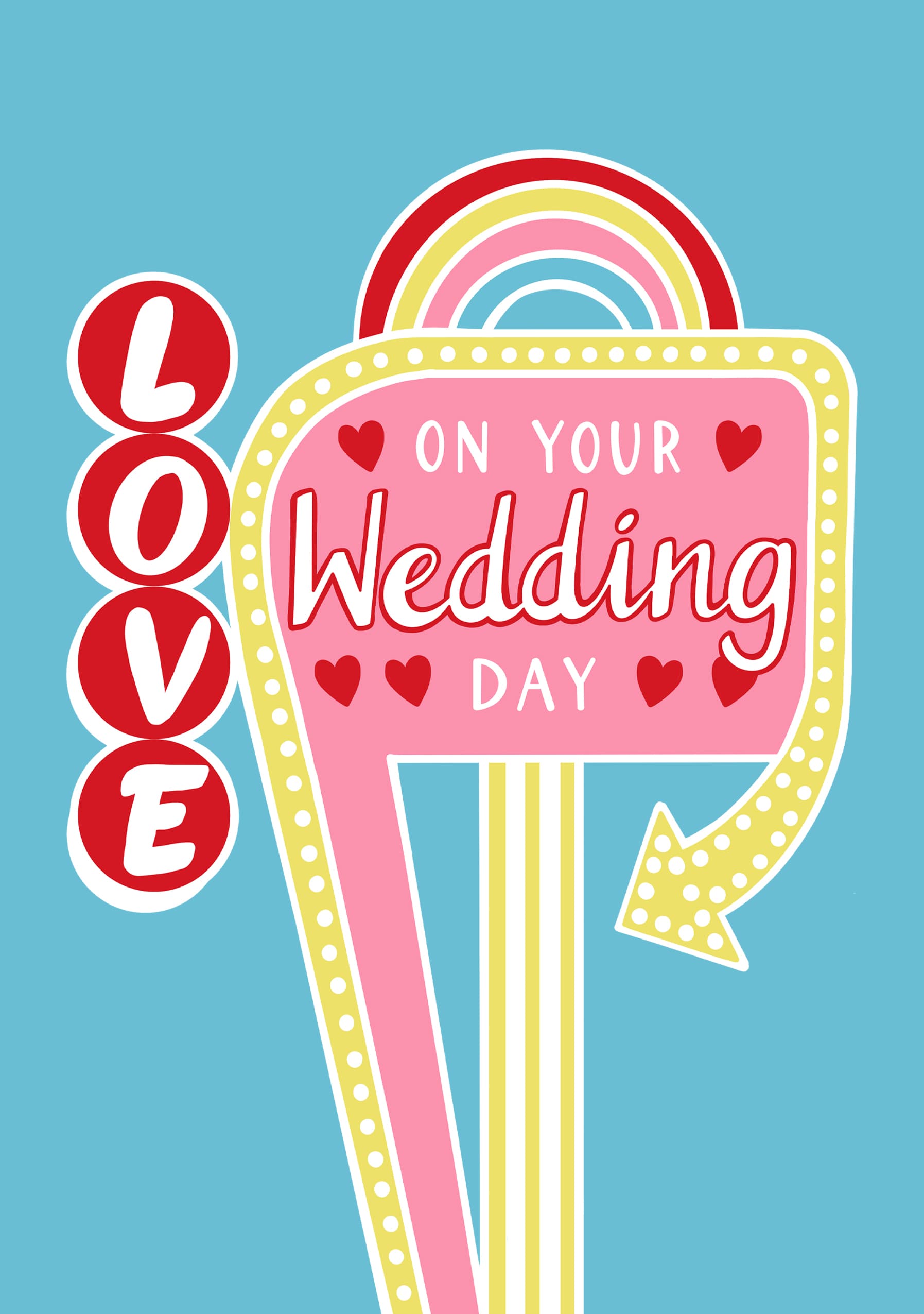 Love on Your Wedding Day Card