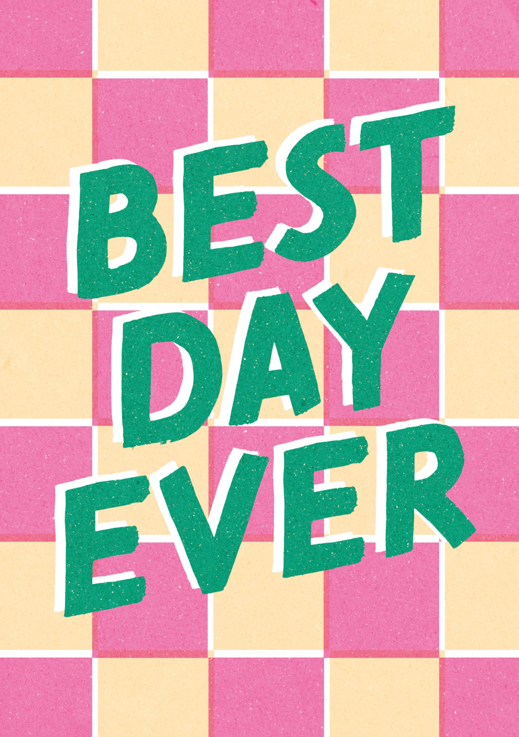 Best Day Ever Wedding Card