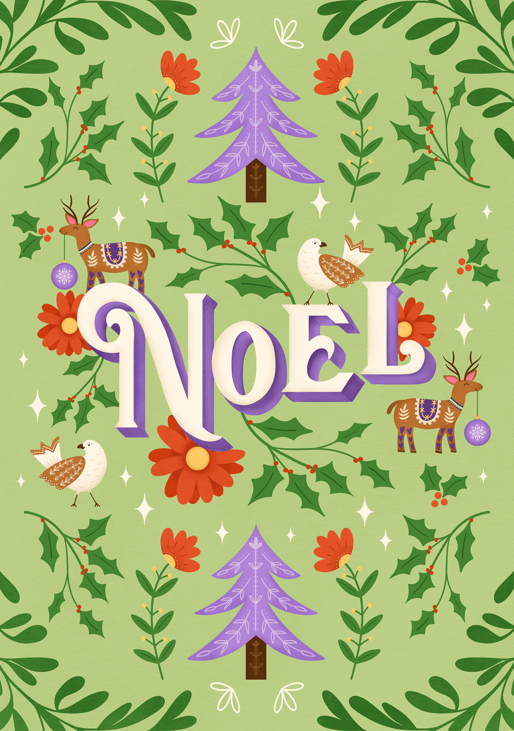 Whimsical Noel Greetings