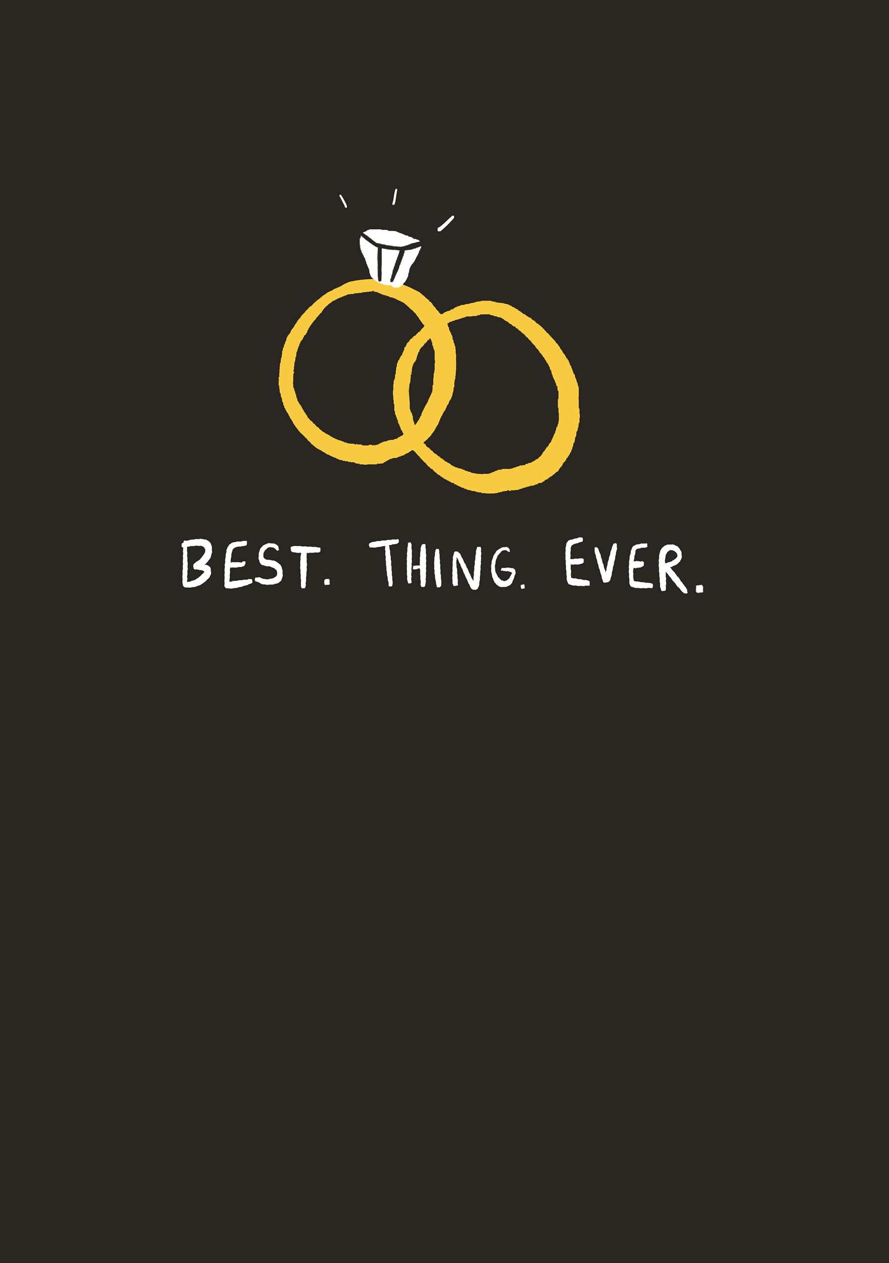 Best Thing Ever Wedding Card