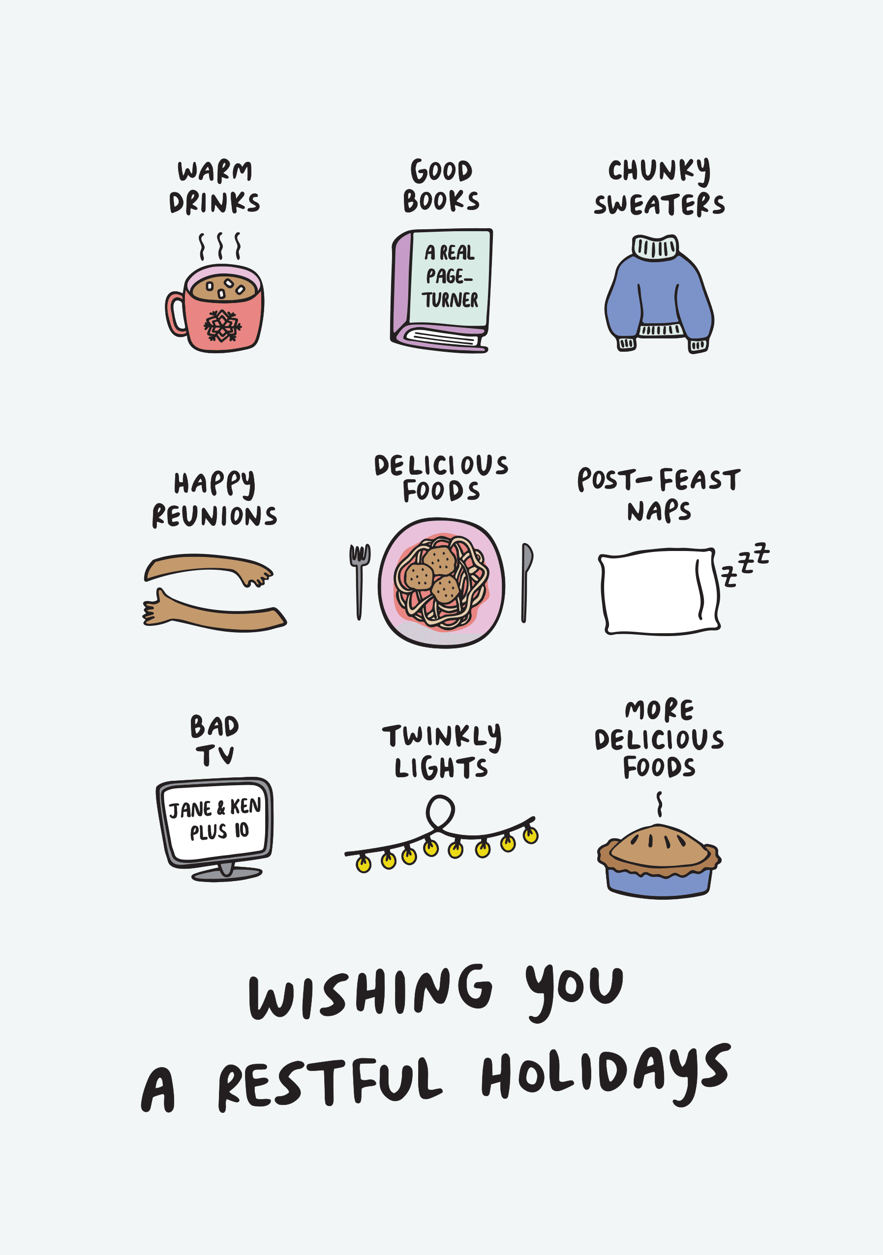 Wishing You a Restful Holidays