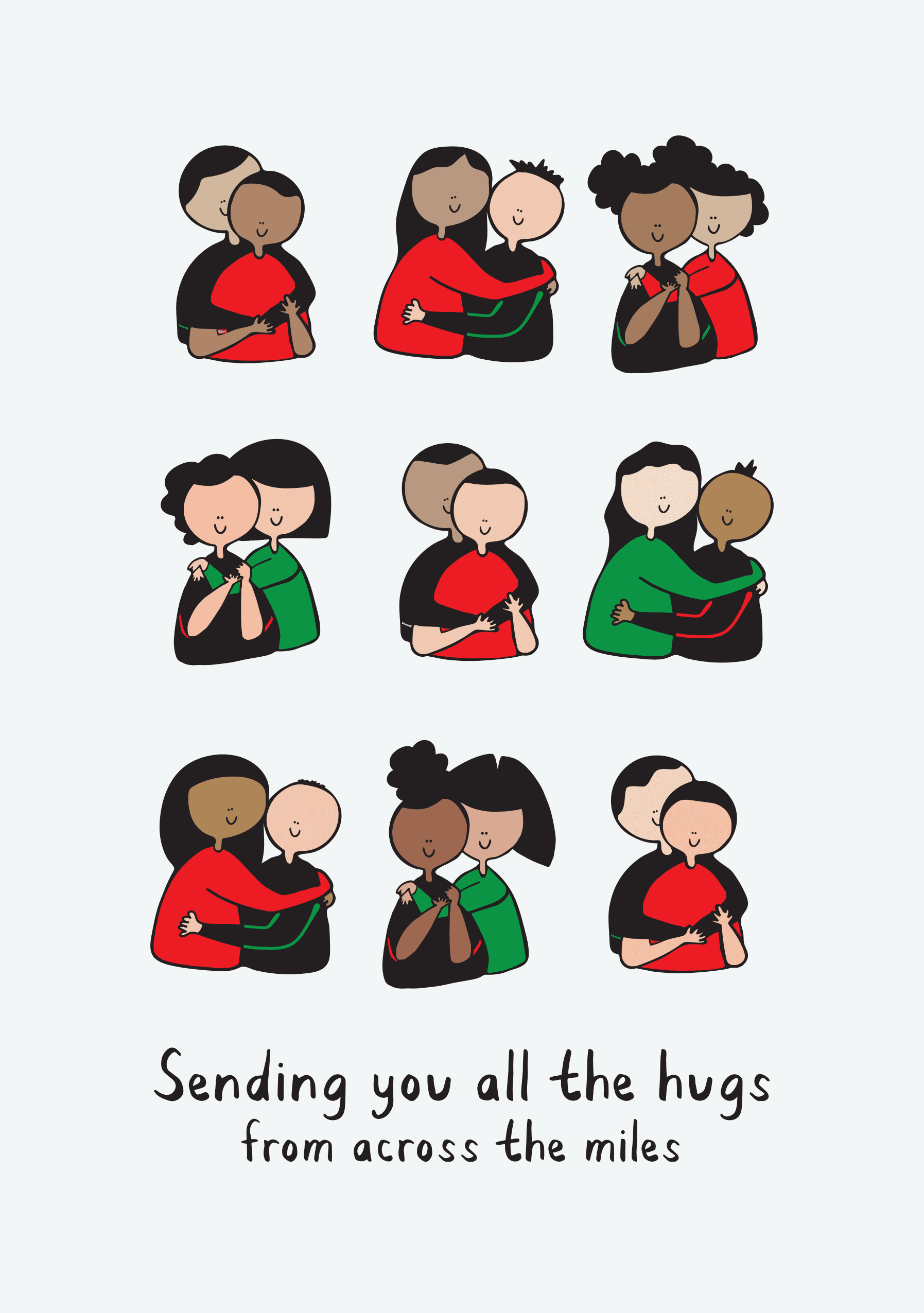 Sending You All the Hugs