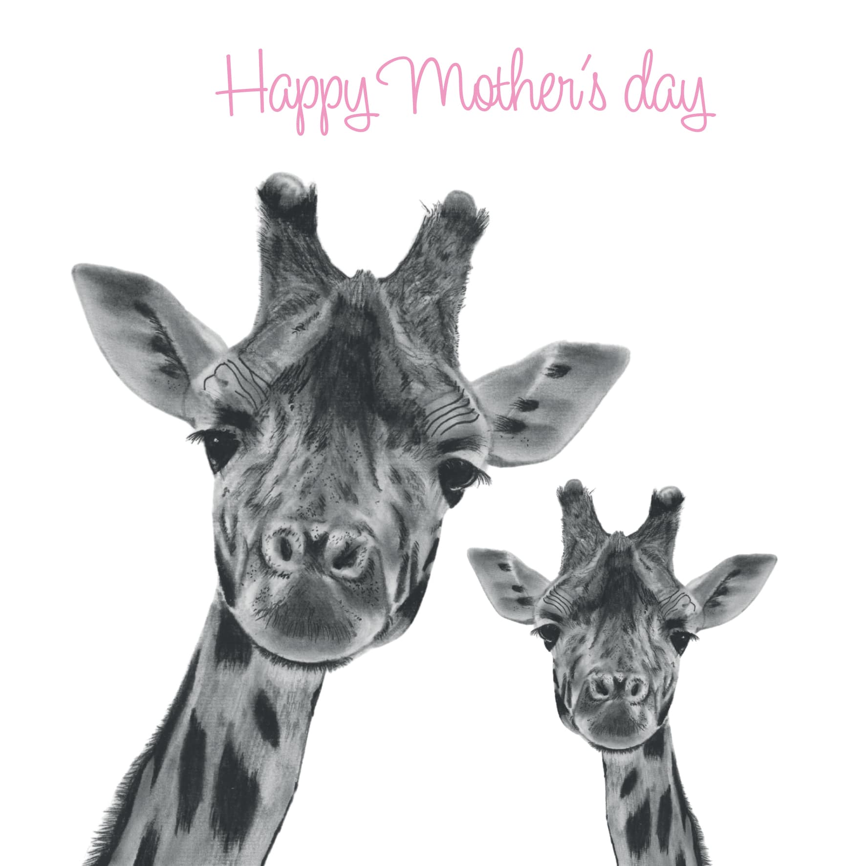 Giraffe Mother’s Day Card