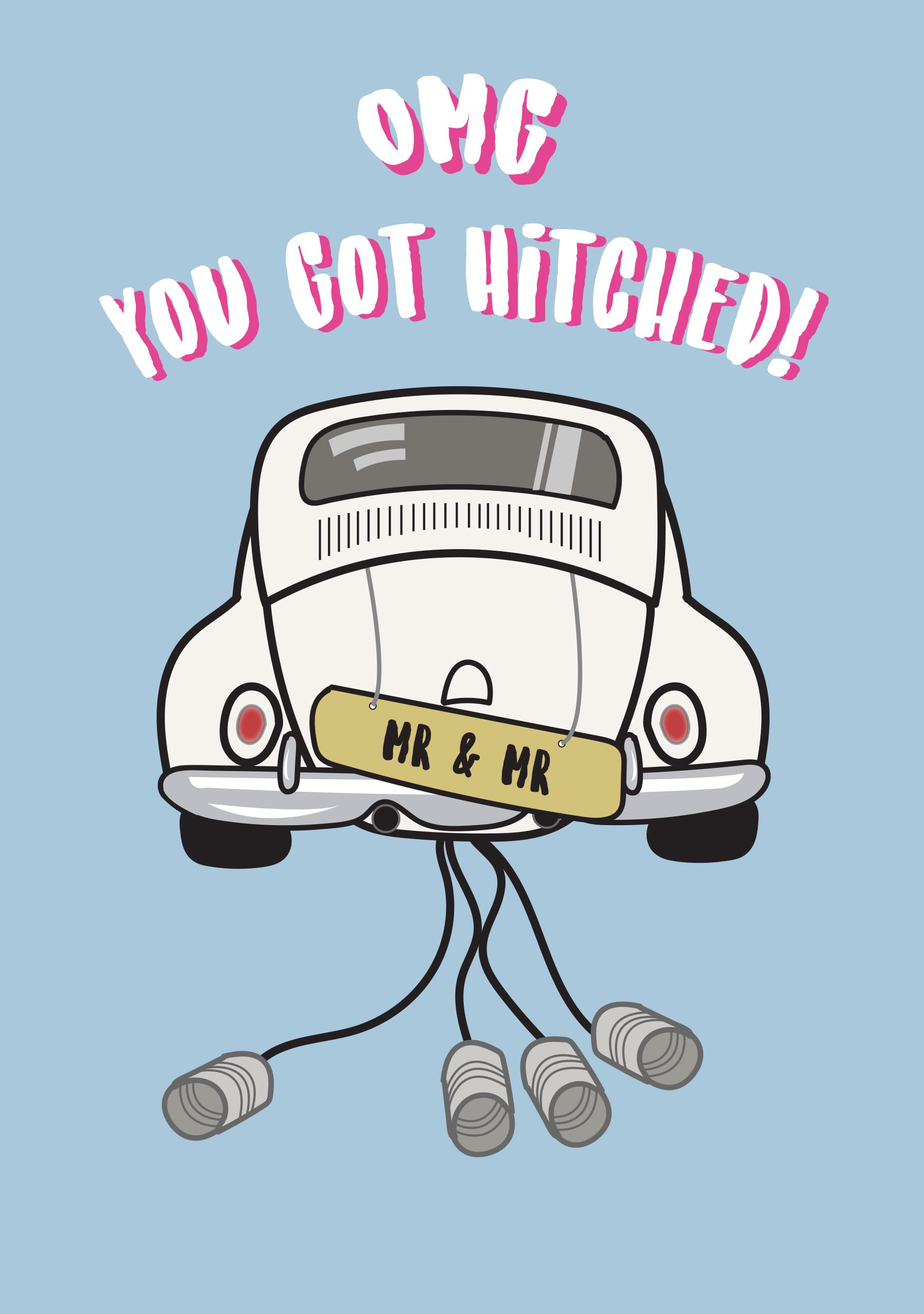 OMG You Got Hitched Card