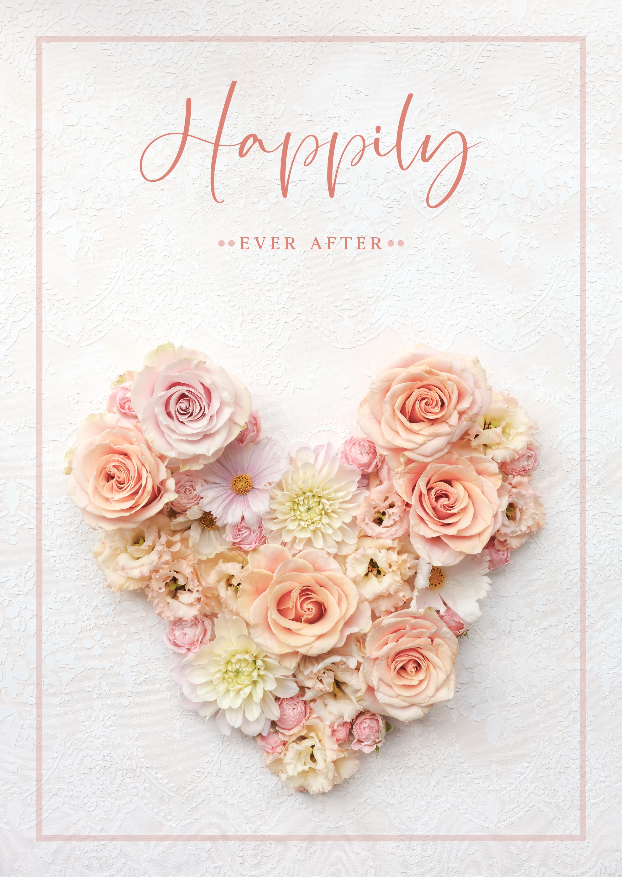 Happily Ever After Floral Card