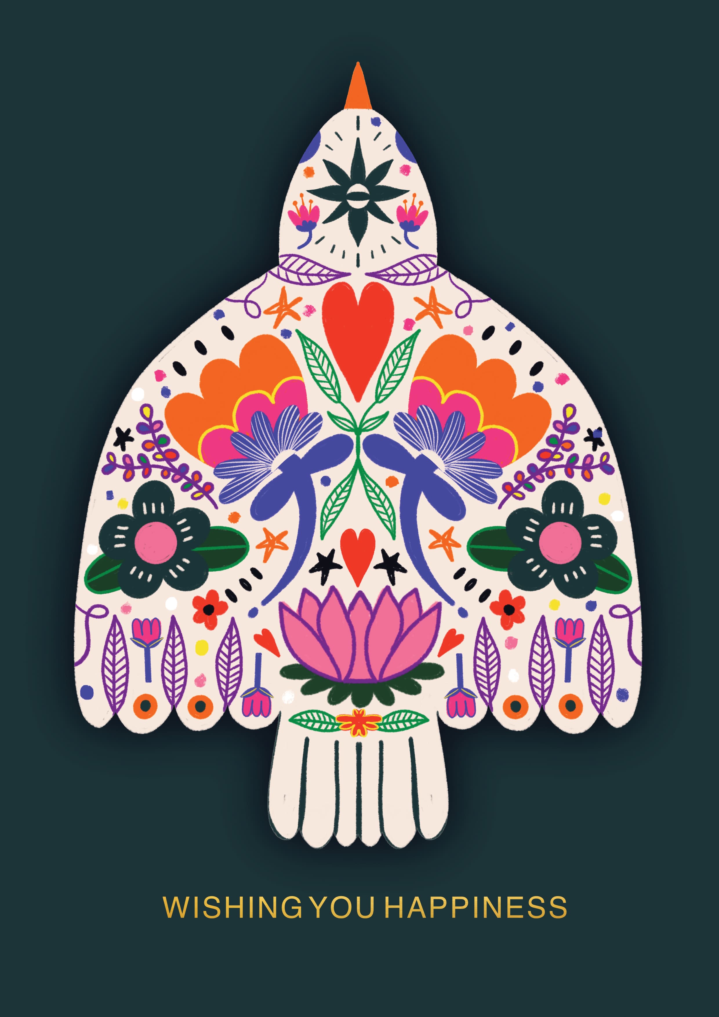 Wishing You Happiness Dove