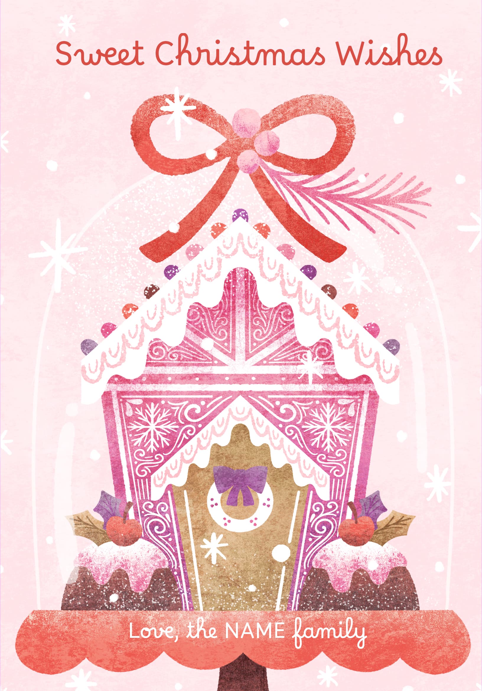 Sweet Christmas Wishes Gingerbread