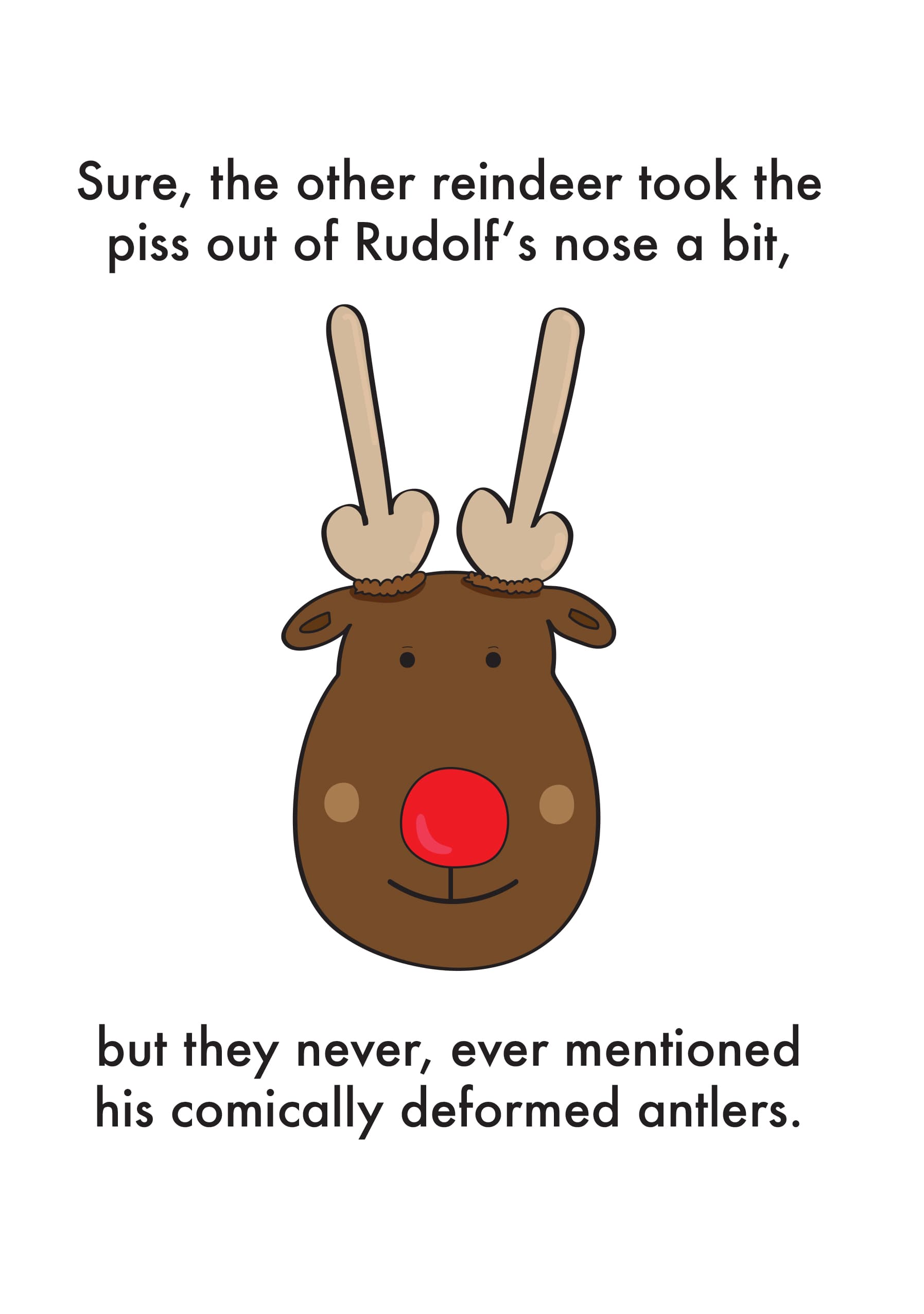 Rudolf's Antlers Christmas