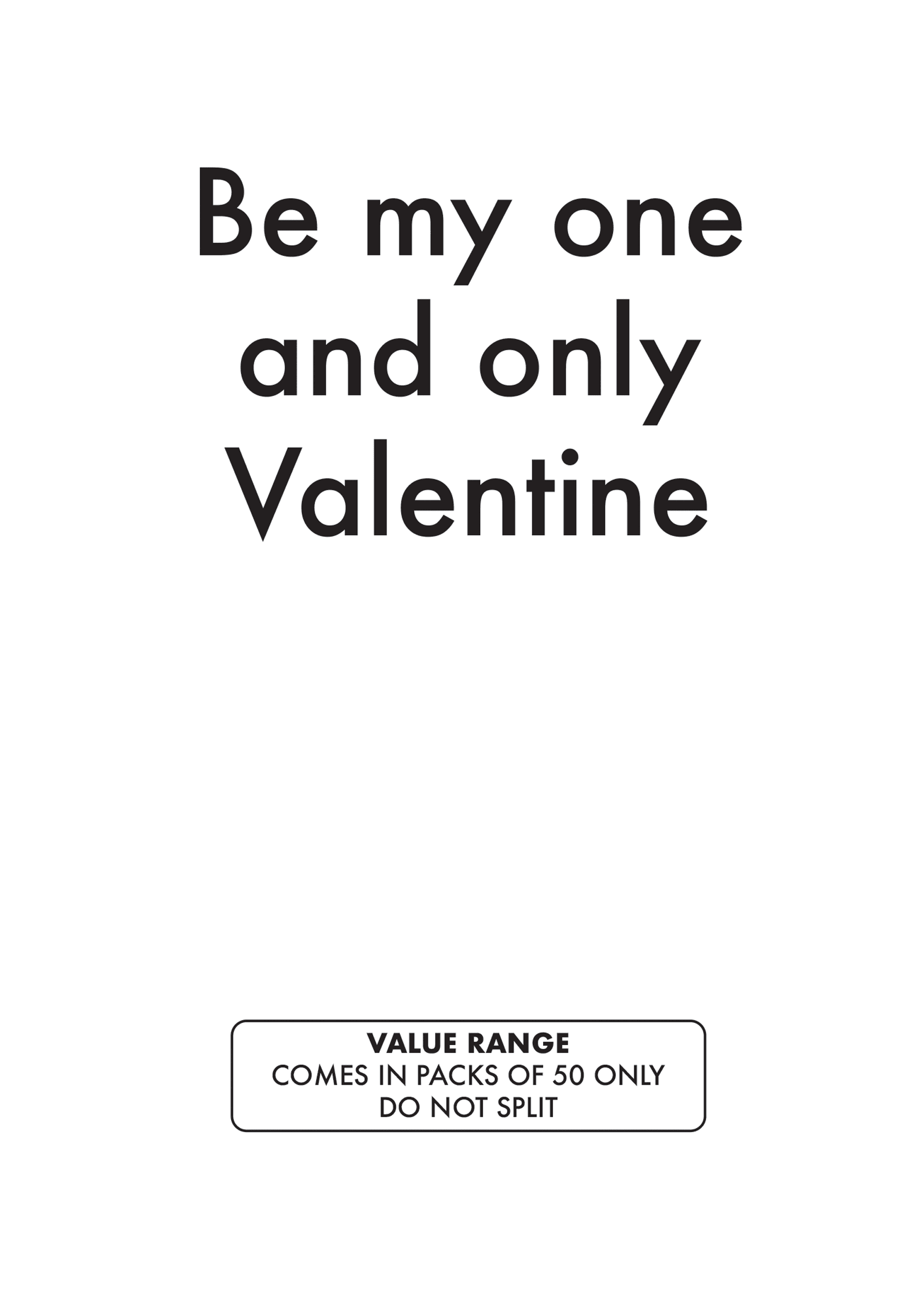 Value Range Valentine
