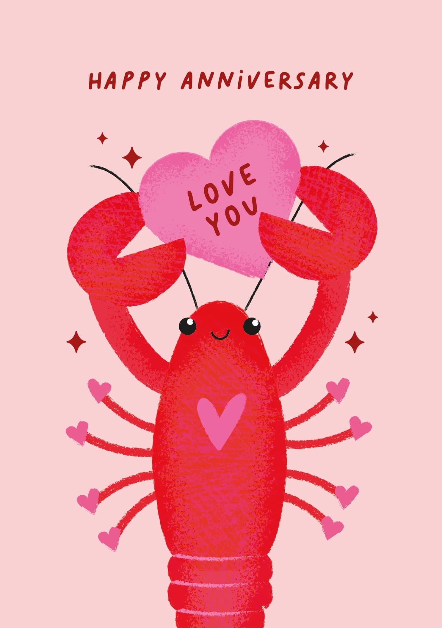 Happy Anniversary - Lobster