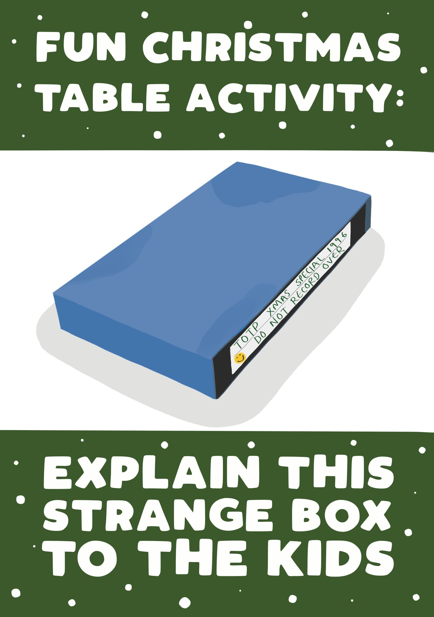 Fun Christmas Table Activity