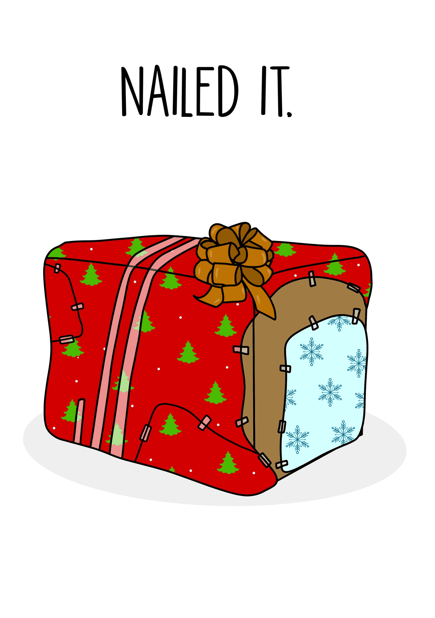Nailed It - Christmas Card