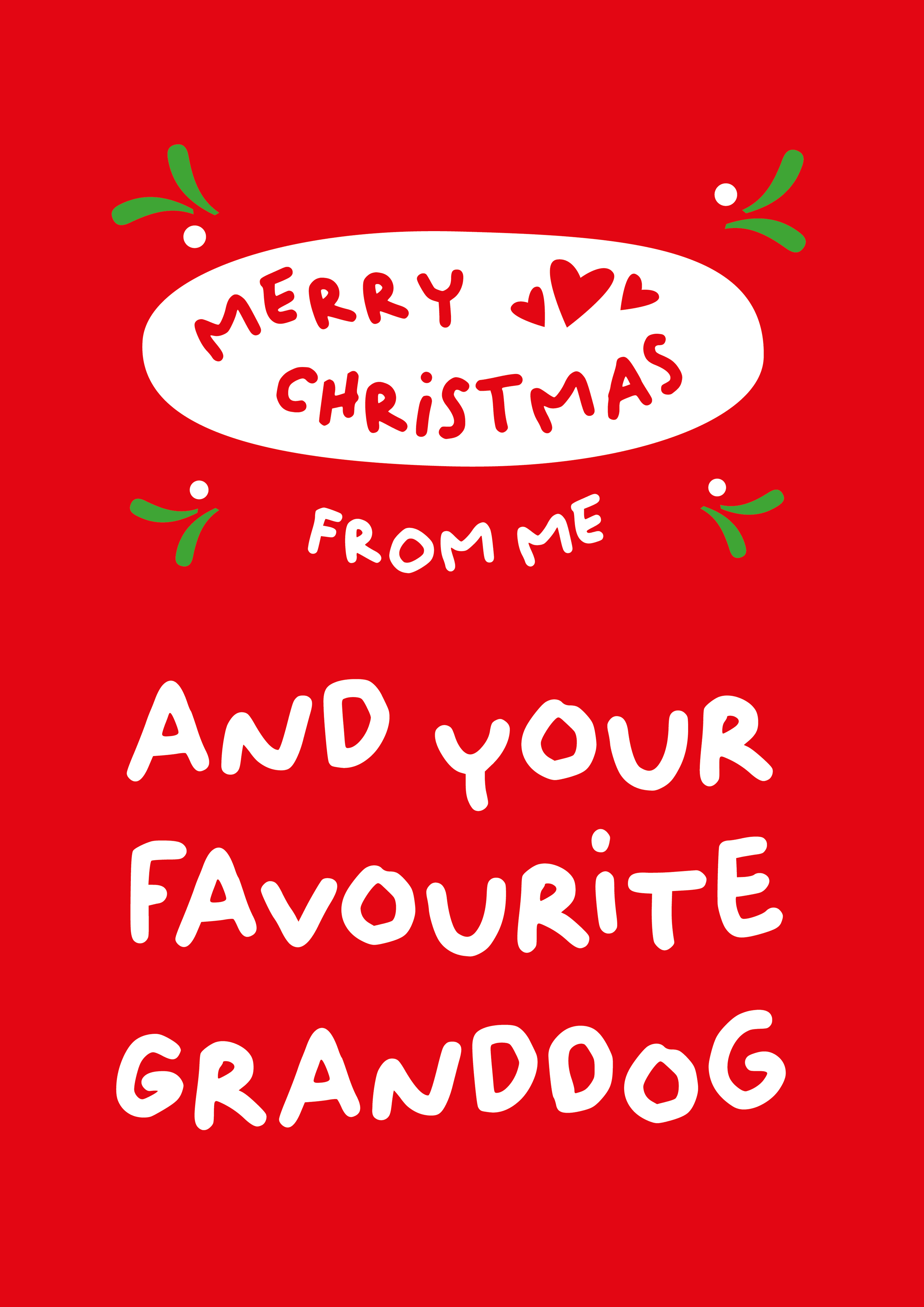 Favourite Granddog Christmas