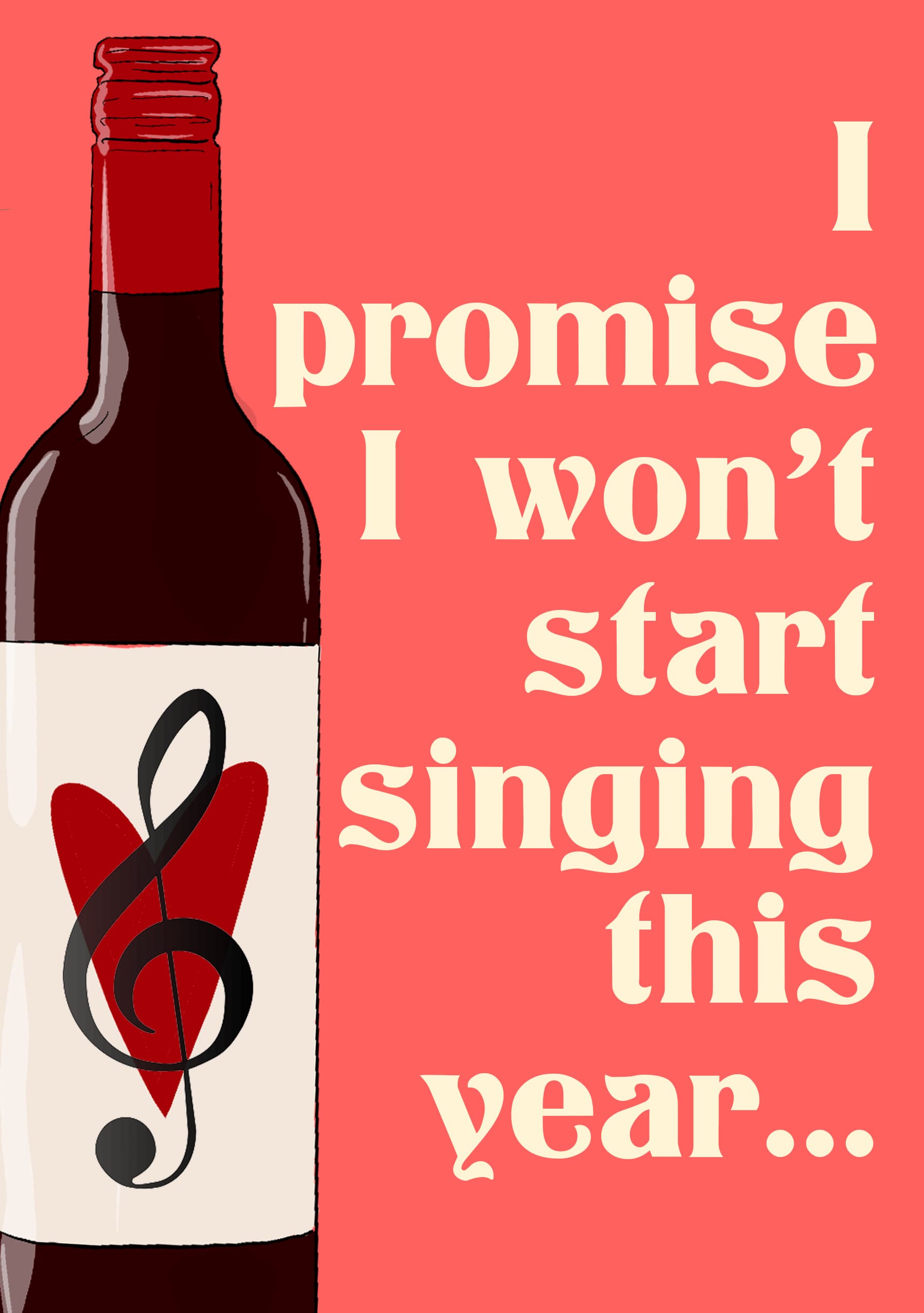 I Promise I Won’t Start Singing