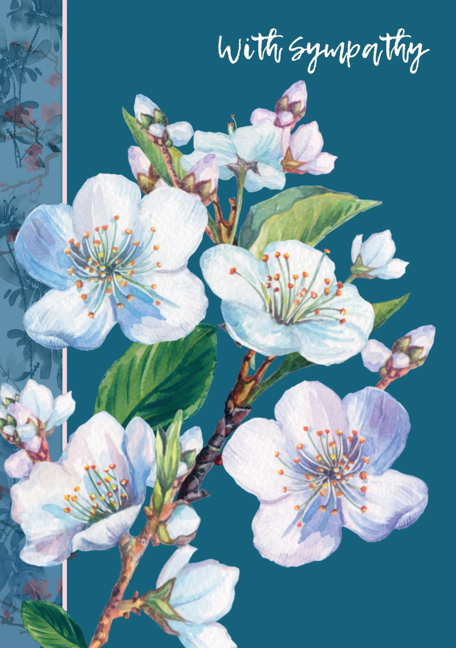 Floral Sympathy Card