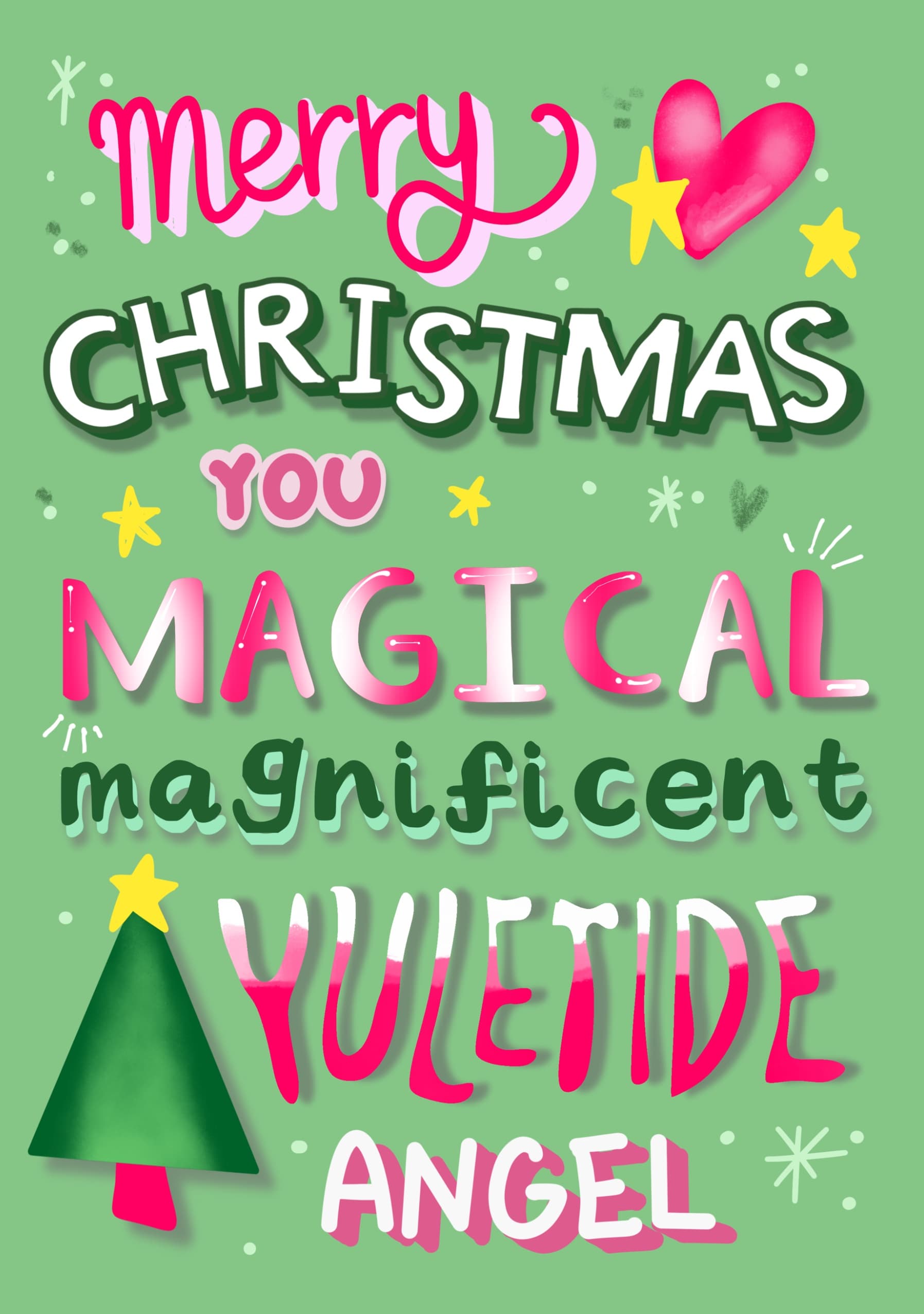 Magical Yuletide Angel