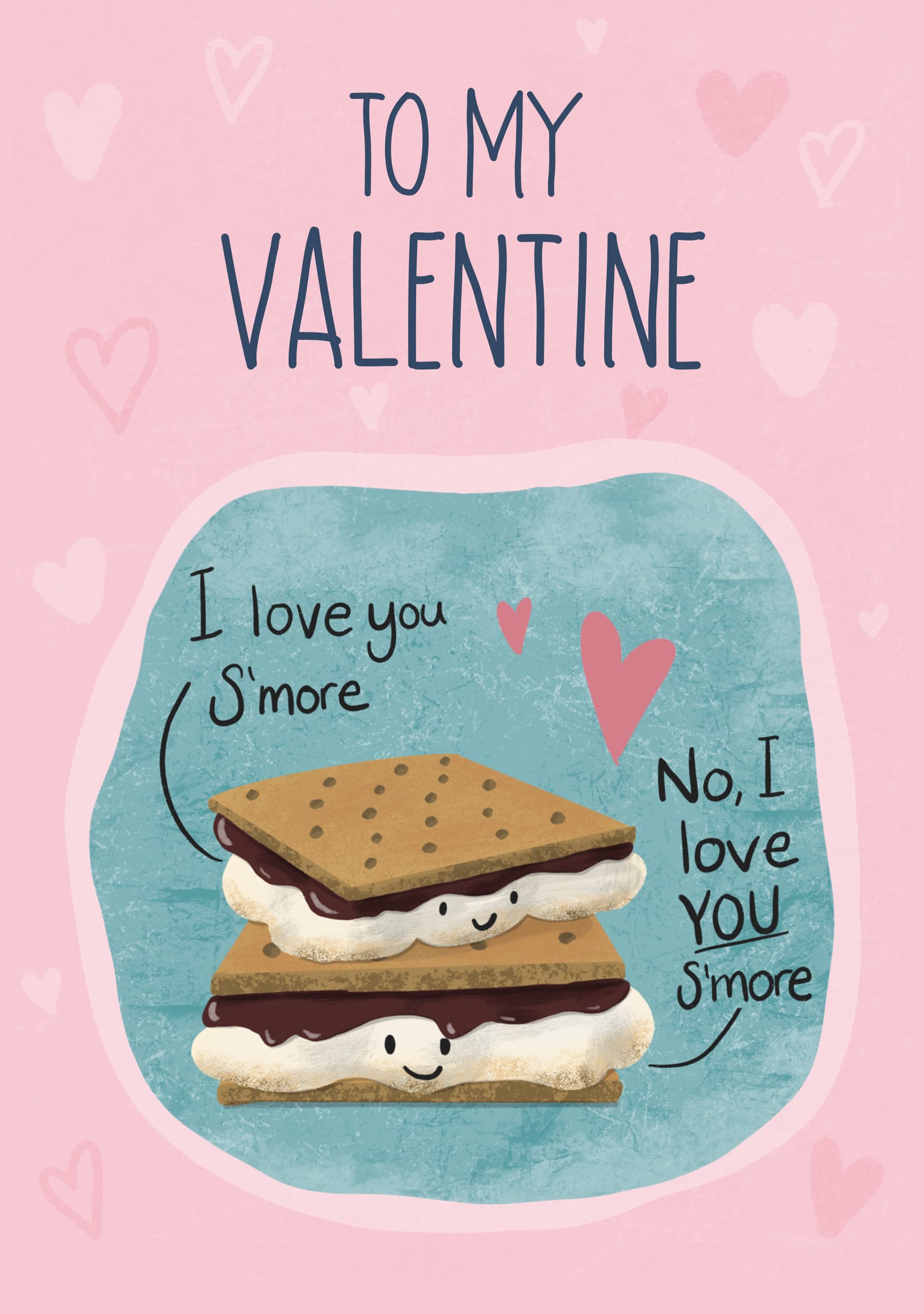 S'more Love Valentine's Card