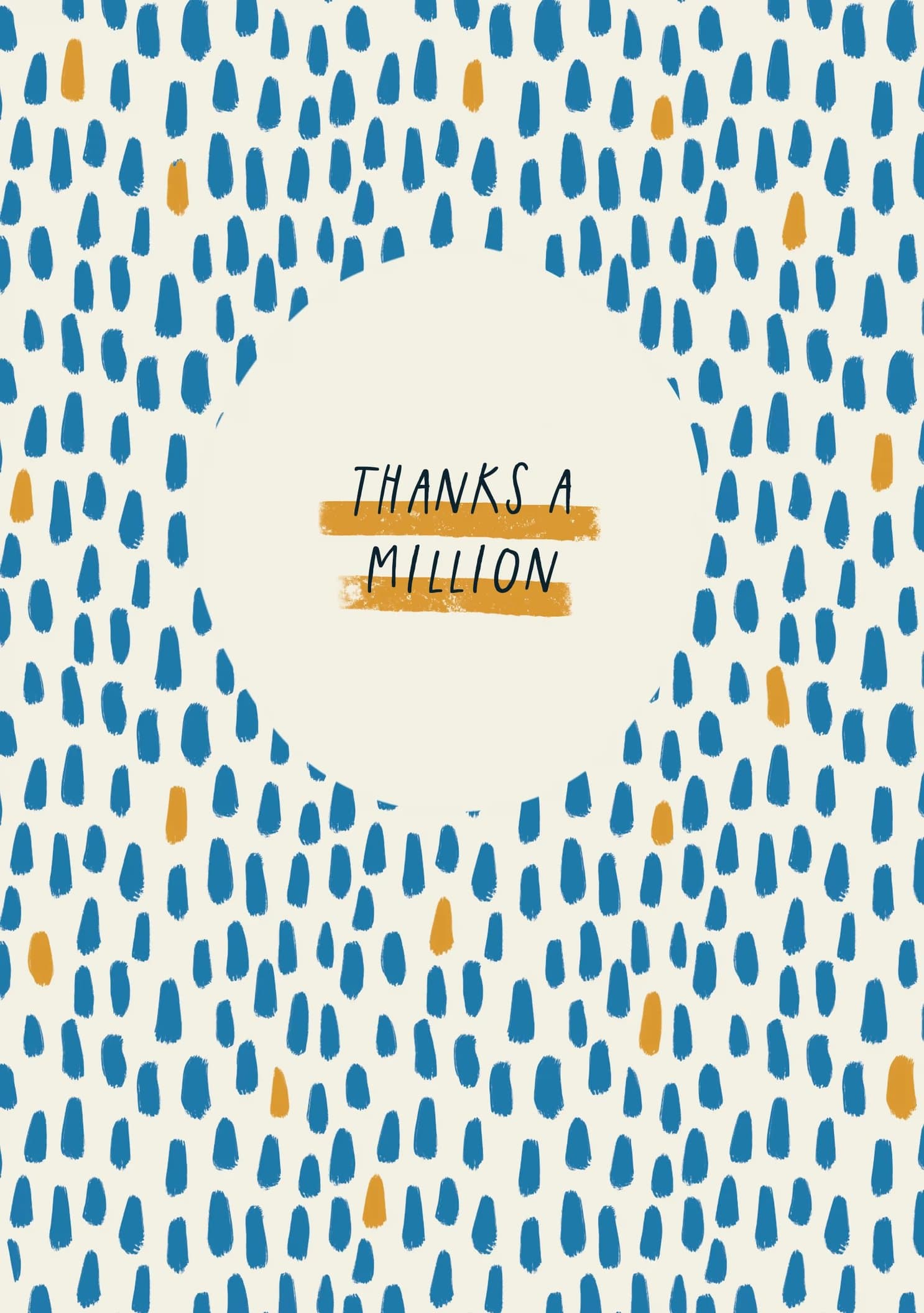 Thanks a Million Card