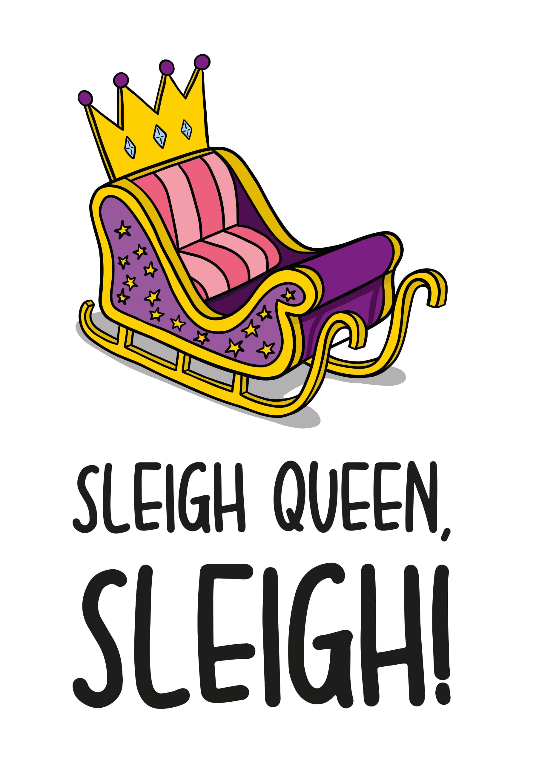 Sleigh Queen Christmas