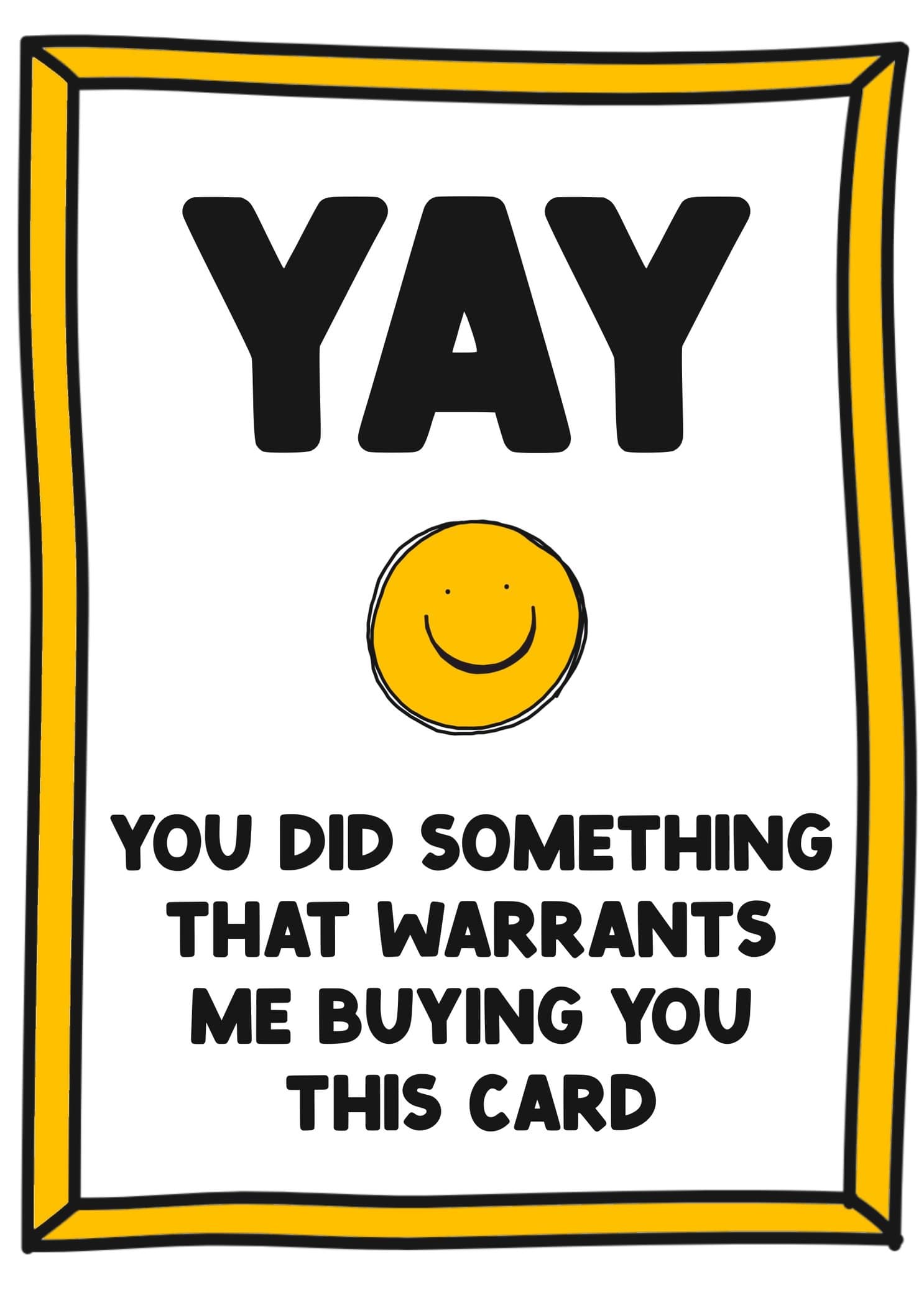 Yay - Congratulations!