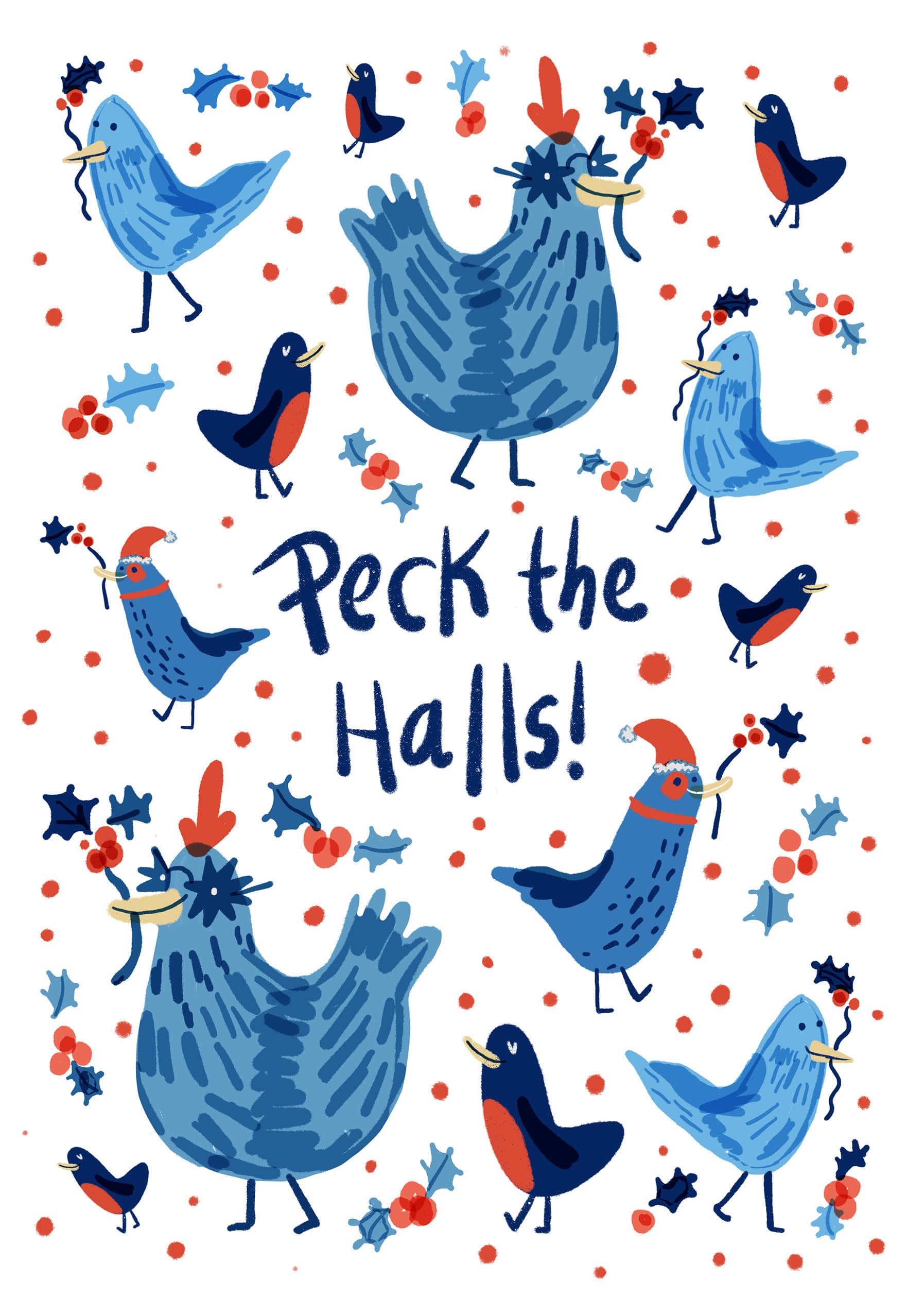 Peck the Halls