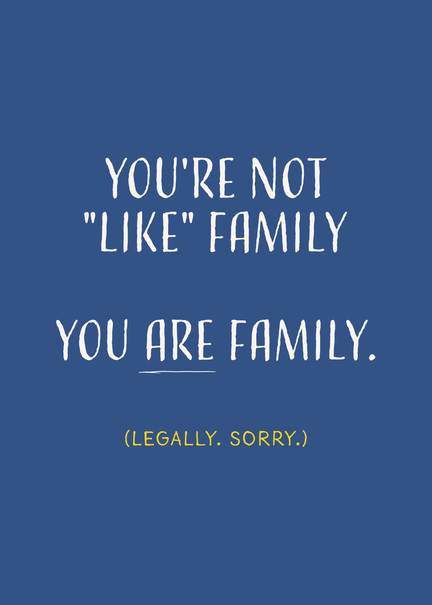 Legally Family Father's Day Card