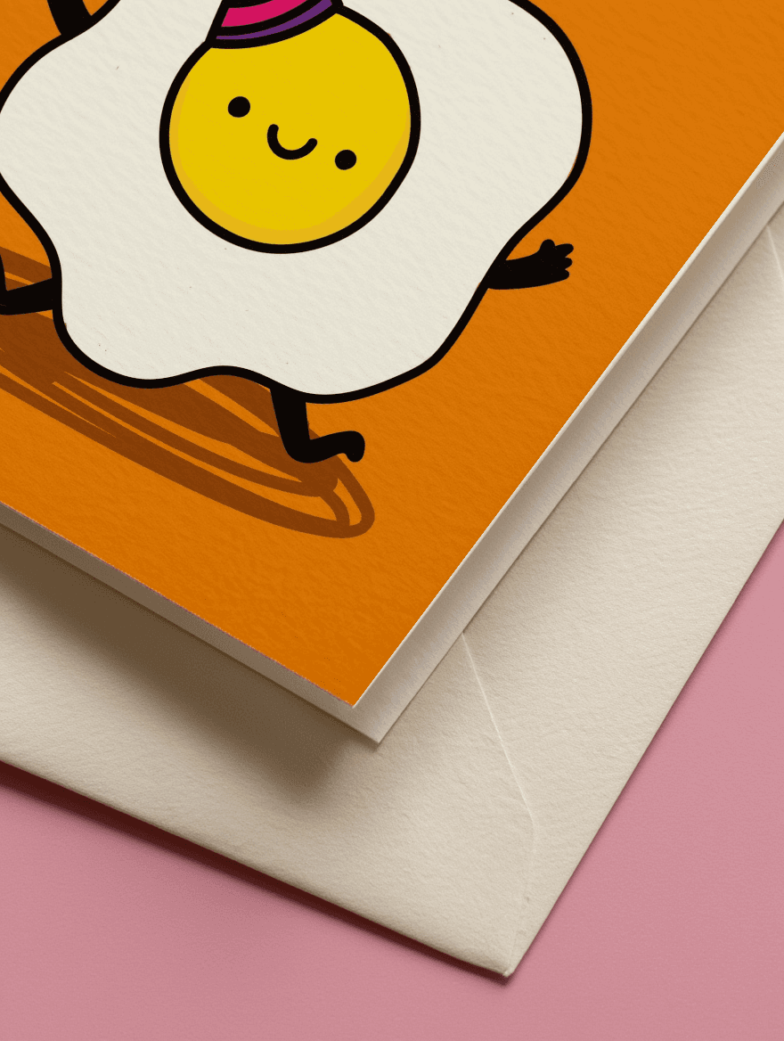 Wishing You an Egg-cellent Birthday! mockup 3
