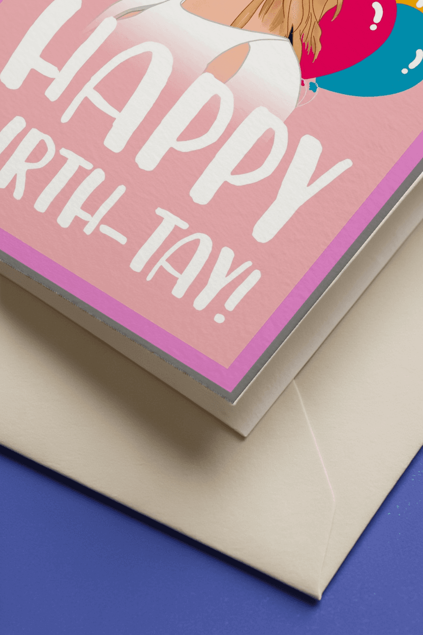 Happy Birth-Tay! mockup 3