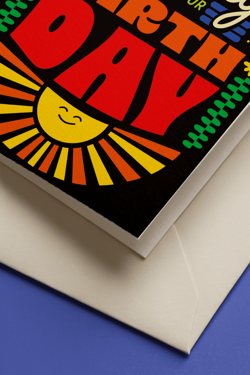 Hip Hip Hooray for Your Birthday mockup 1