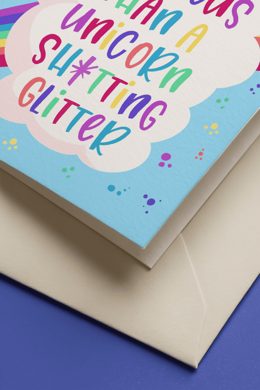 Fabulous Than a Unicorn mockup 2